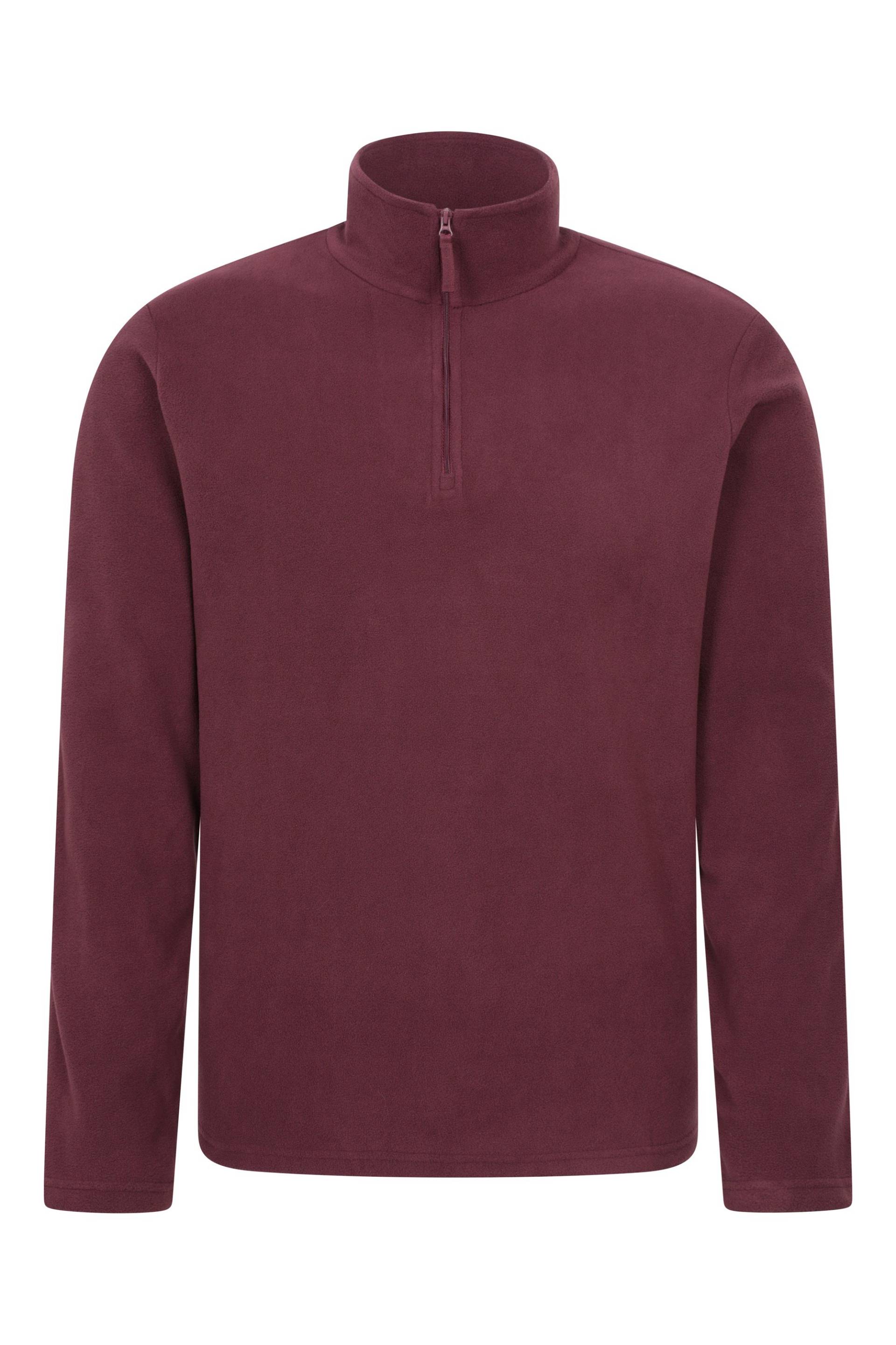 Camber II Herren Fleece - Burgunderrot von Mountain Warehouse