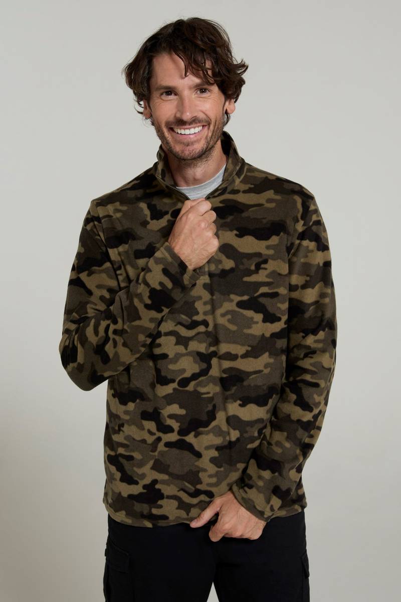 Camber II Herren Fleece - Grün von Mountain Warehouse