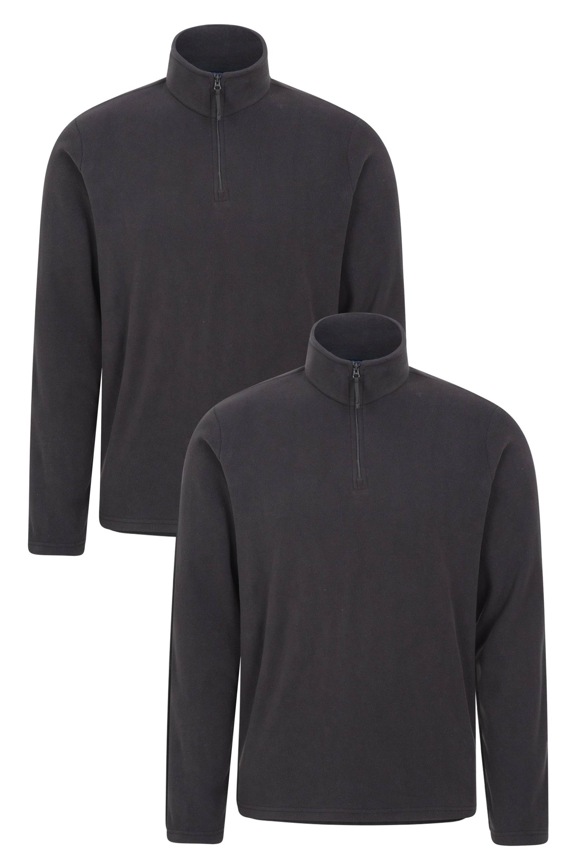 Camber II Herren-Fleece Multipack - Schwarz von Mountain Warehouse