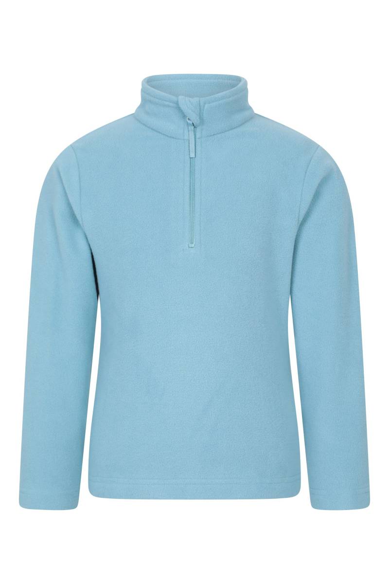 Camber II Kinder-Fleece mit Reißverschluss - Aquamarin von Mountain Warehouse