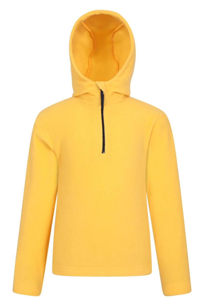 Camber II Kinder Microfleece Hoodie - Gelb von Mountain Warehouse