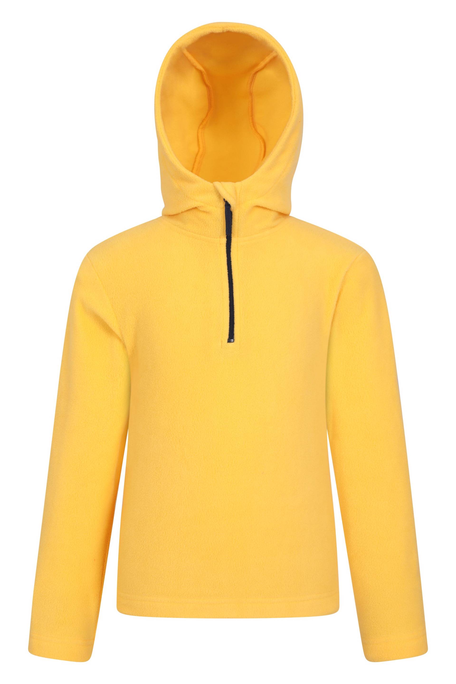 Camber II Kinder Microfleece Pullover - Gelb von Mountain Warehouse