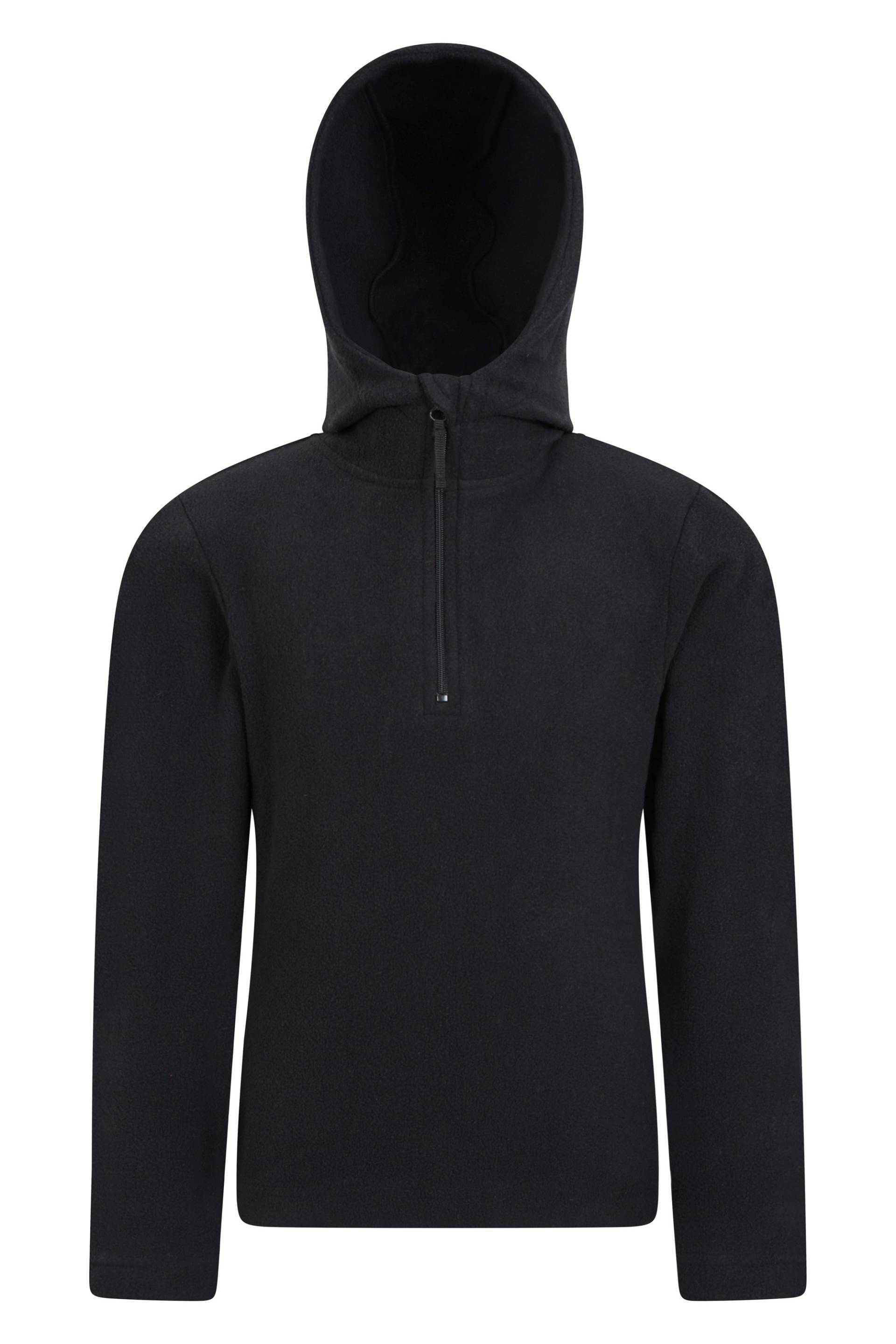 Camber II Kinder Microfleece Pullover - Schwarz von Mountain Warehouse