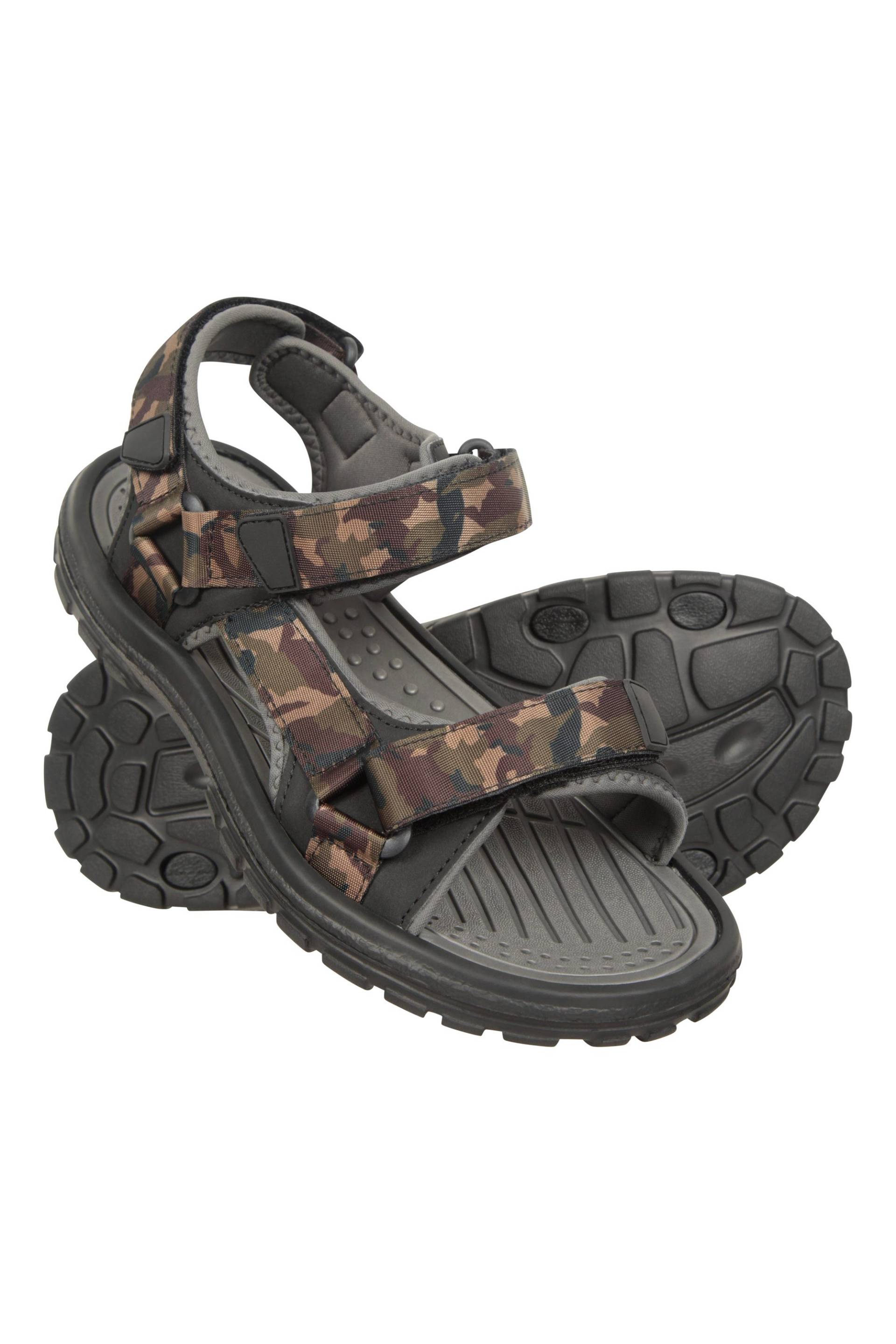 Camo Crete Herrensandalen - Grün von Mountain Warehouse