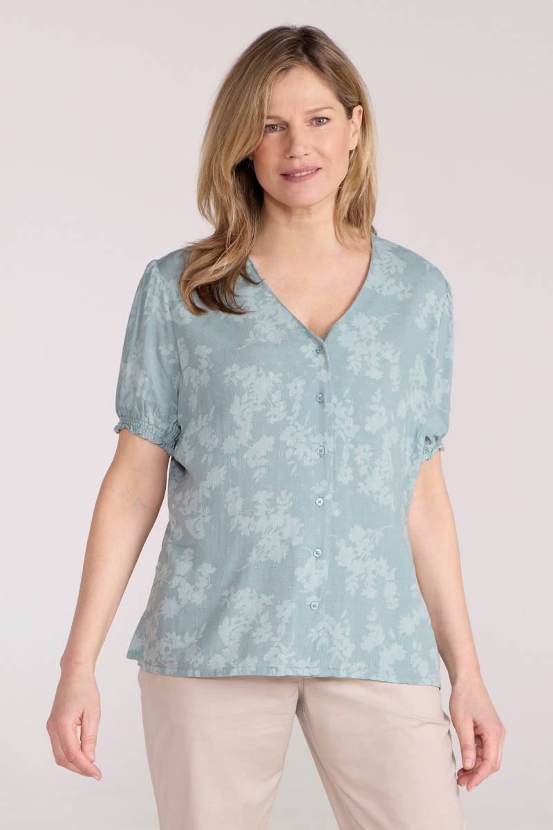 Cannes Damen-Oberteil mit Knopfleiste - Khaki von Mountain Warehouse