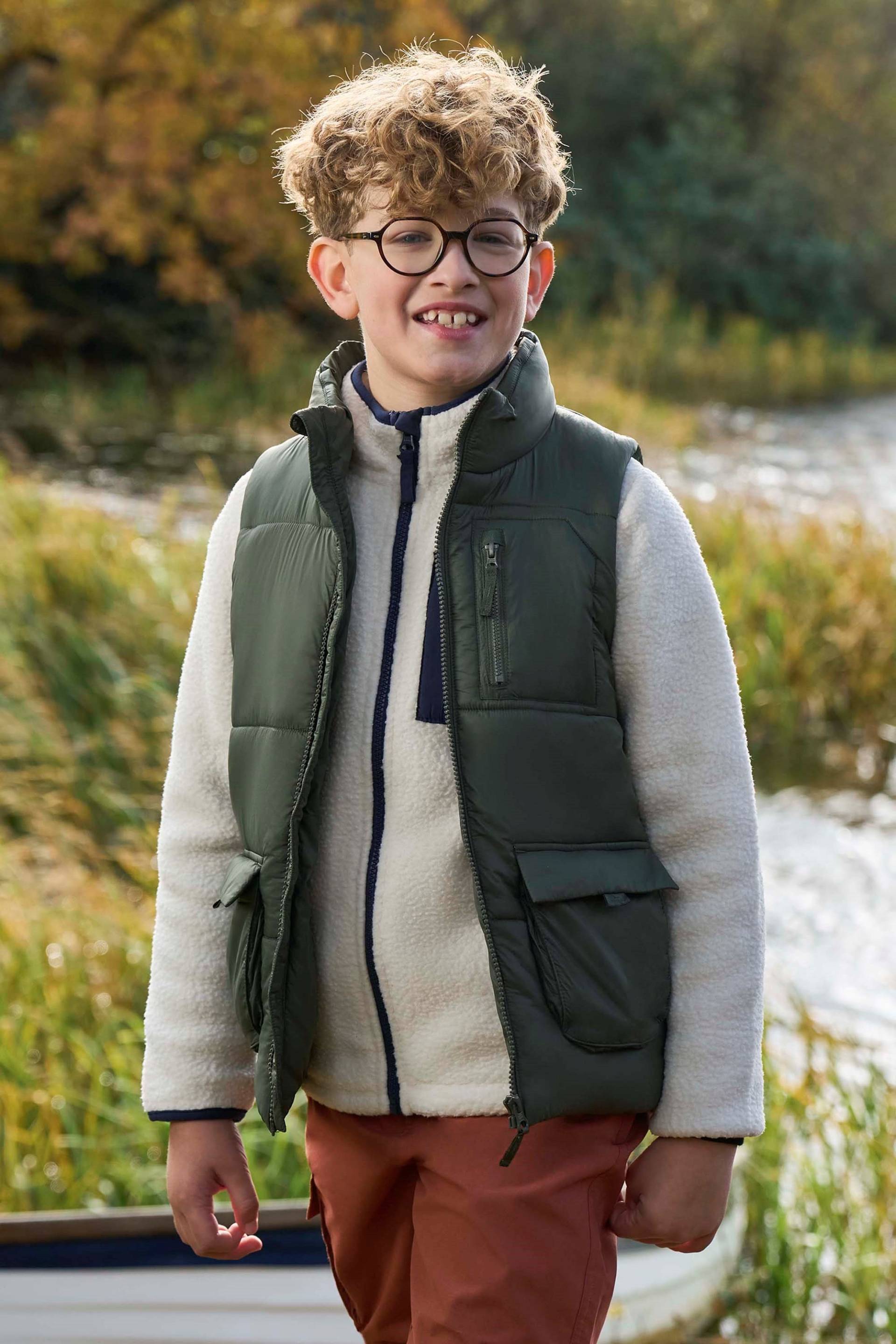 Cargo Wasserabweisende Kinder Steppweste - Khaki Cargo Wasserabweisende Kinder Steppweste - Khaki von Mountain Warehouse