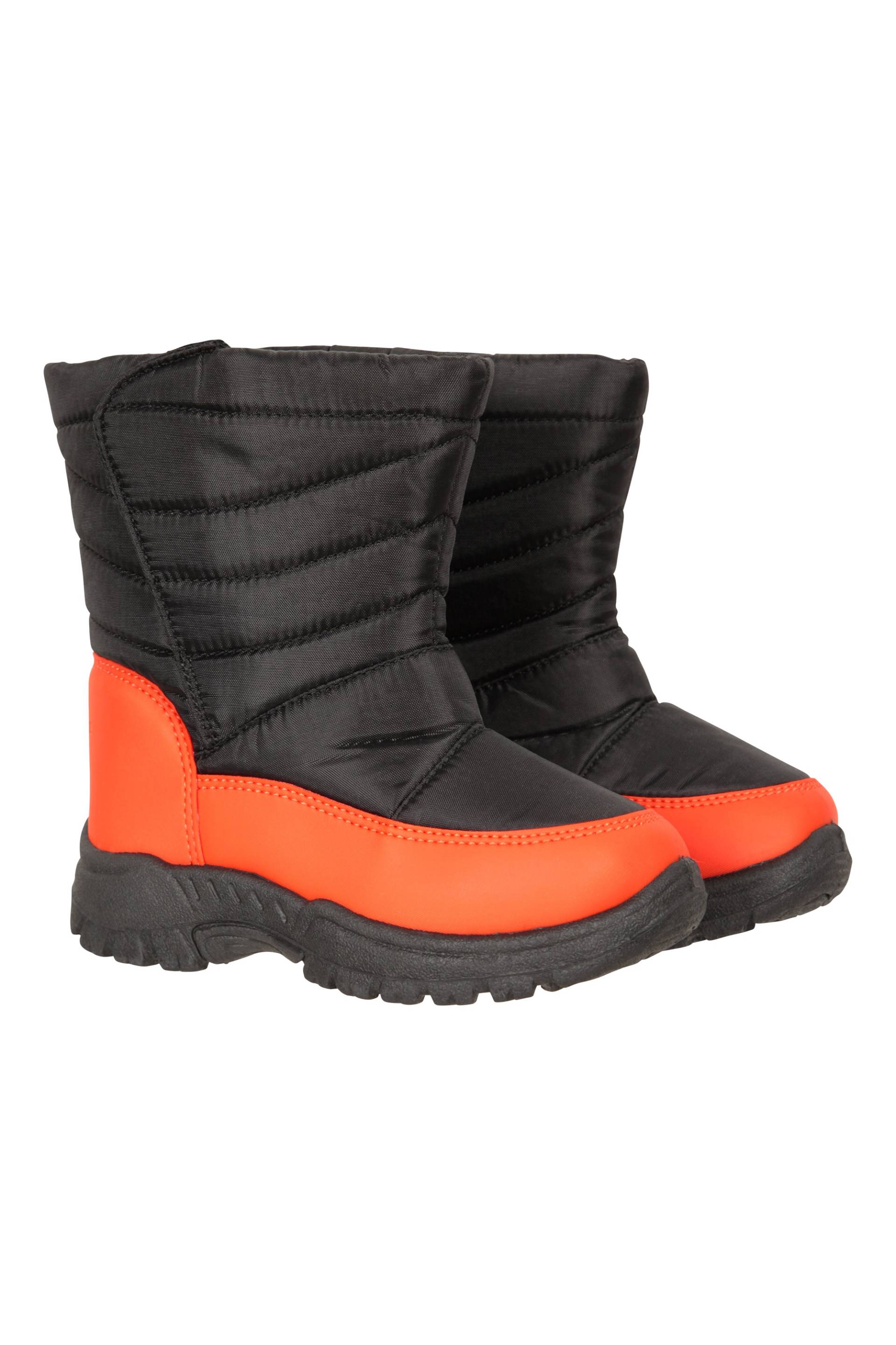 Caribou Junior-Schneestiefel - Dunkel Rot von Mountain Warehouse