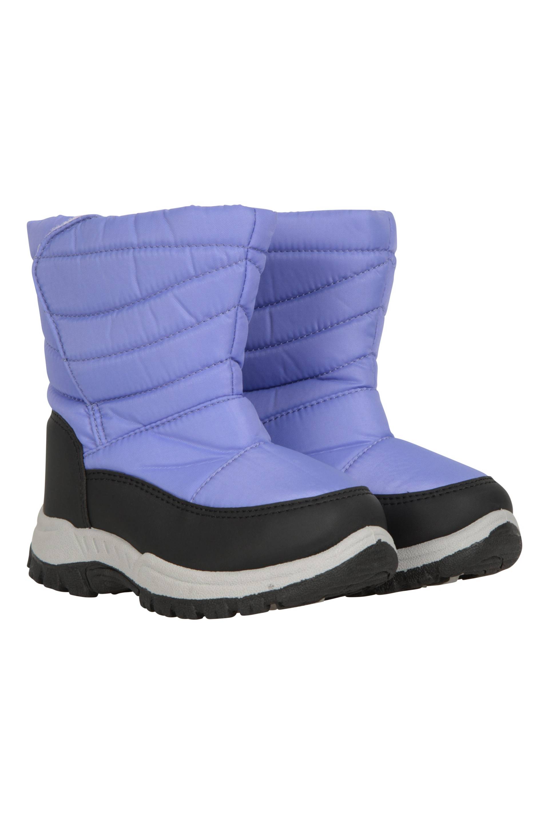 Caribou Junior-Schneestiefel - Hell-Lila von Mountain Warehouse