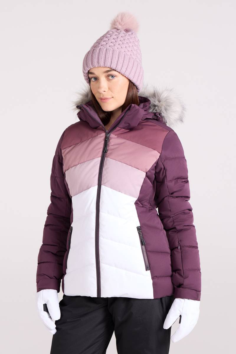 Cascade gepolsterte Skijacke für Damen - Lila von Mountain Warehouse