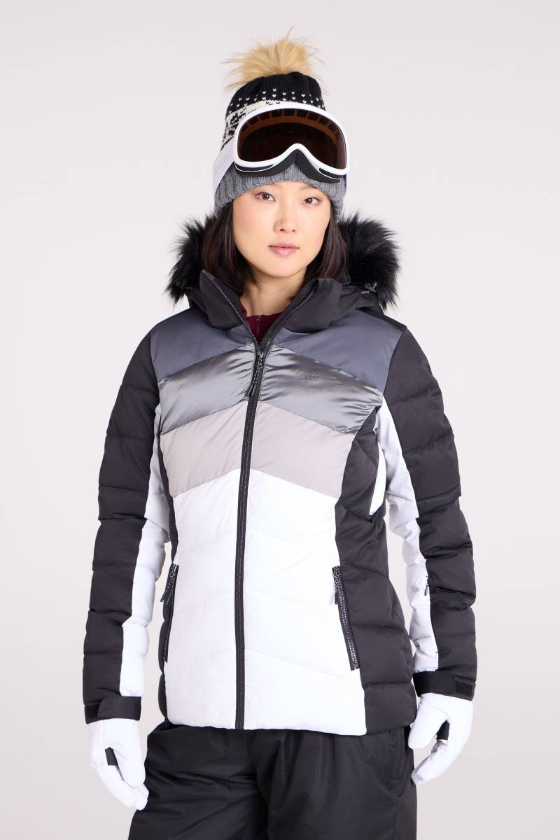 Cascade gepolsterte Skijacke für Damen - Weiss von Mountain Warehouse