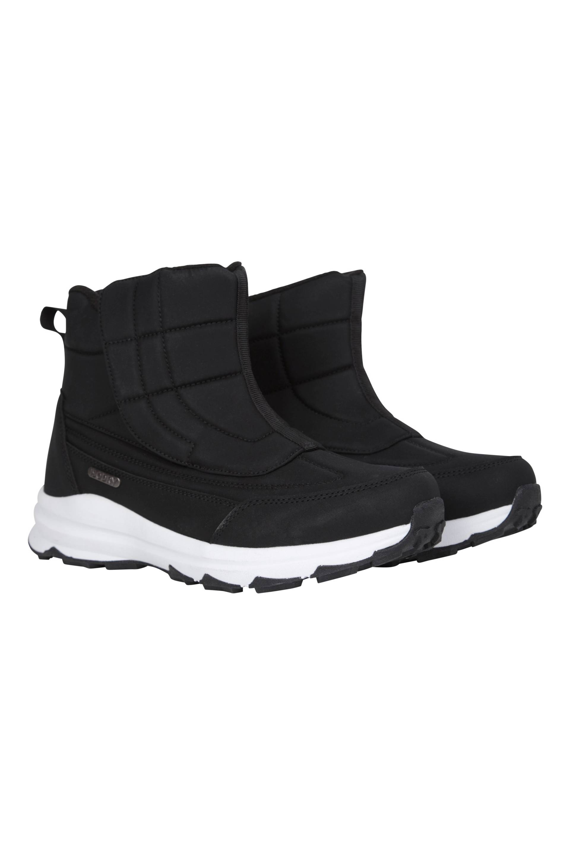 Chicago Fleecegefütterte Damen Schneestiefel - Schwarz von Mountain Warehouse