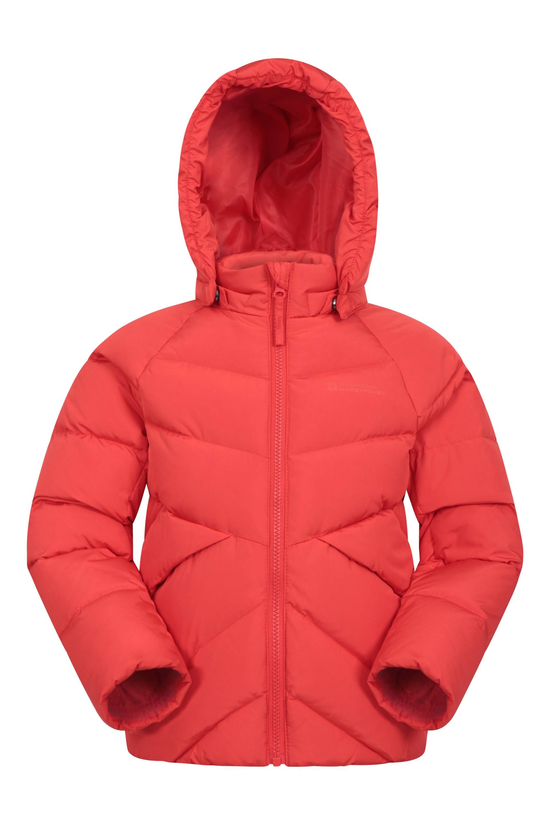 Chill Down wattierte Kinderjacke - Orange von Mountain Warehouse