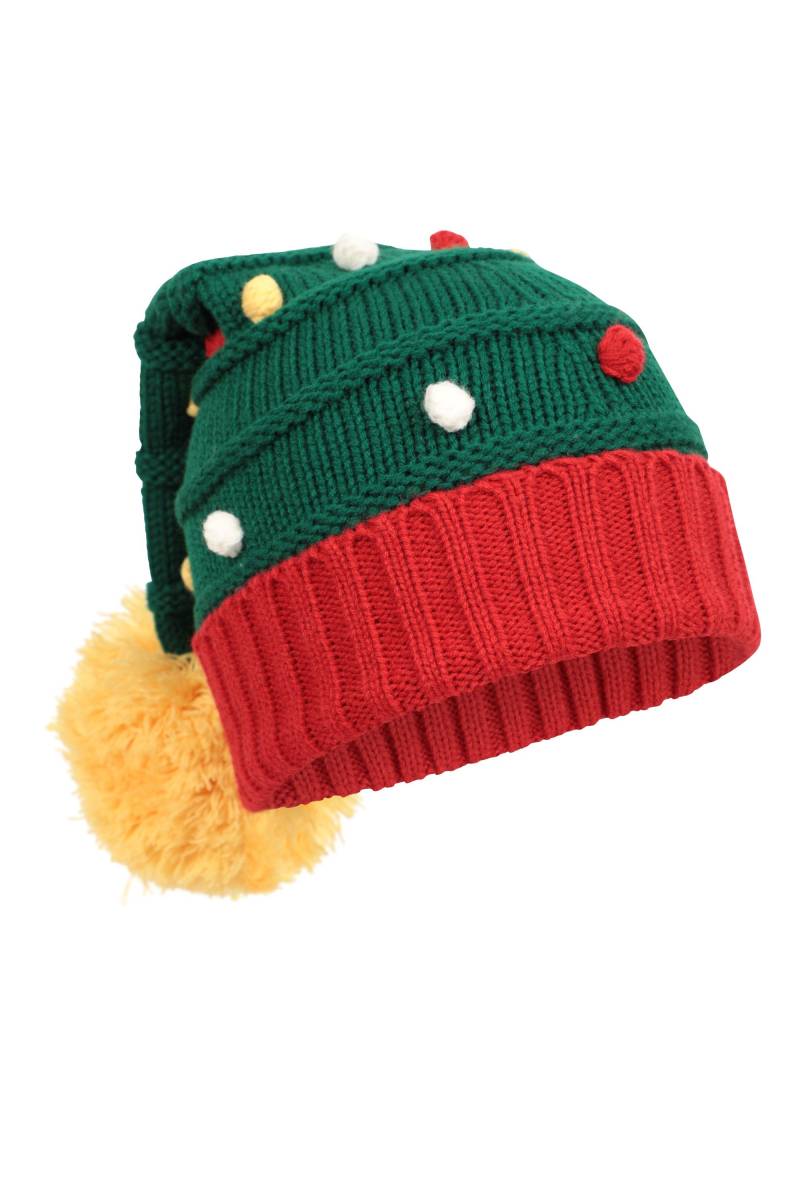 Christmas Tree Beanie  - Grün von Mountain Warehouse