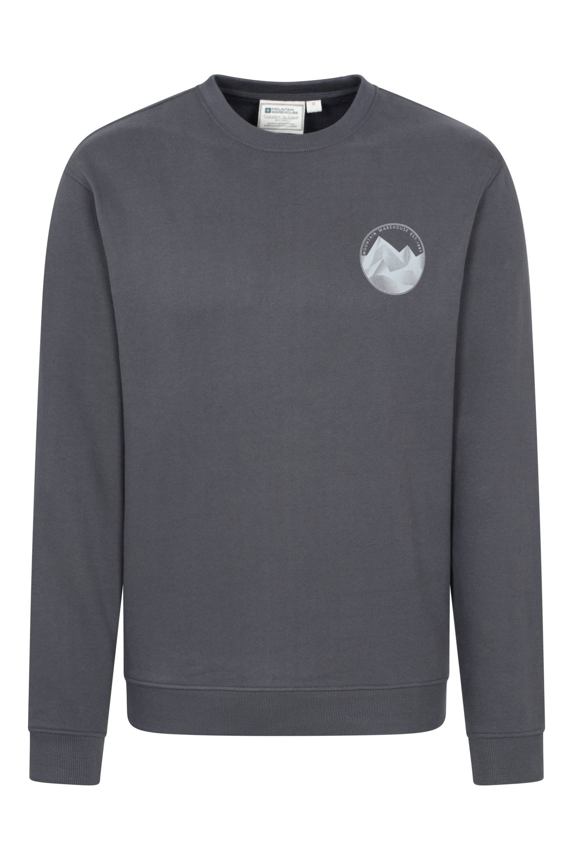 Circle Mountain Rundhals Sweatshirt - Grau Circle Mountain Rundhals Sweatshirt - Grau von Mountain Warehouse