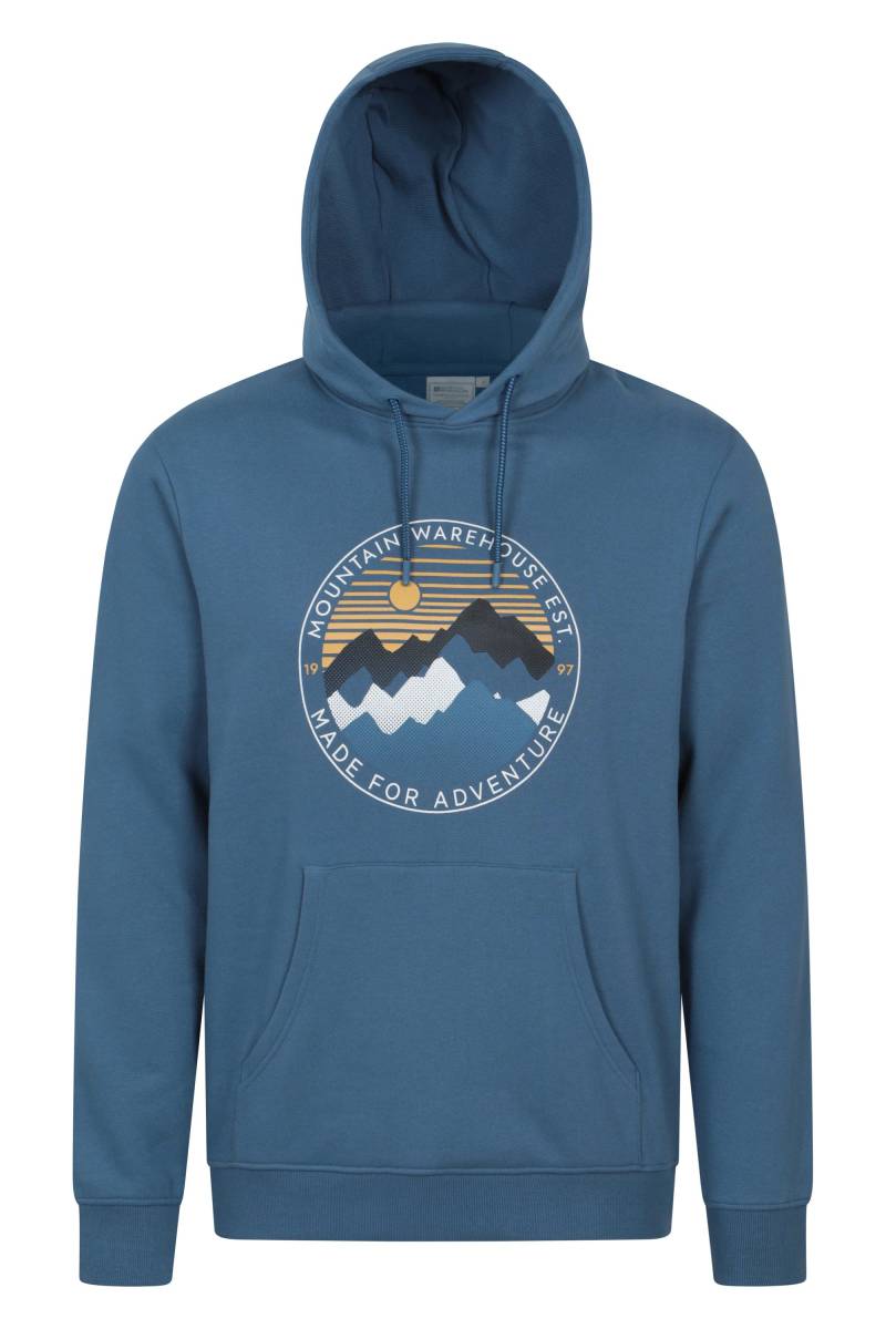 Circular Sunset Mountain Herren-Kapuzenpulli - Blau Circular Sunset Mountain Herren-Kapuzenpulli - Blau von Mountain Warehouse