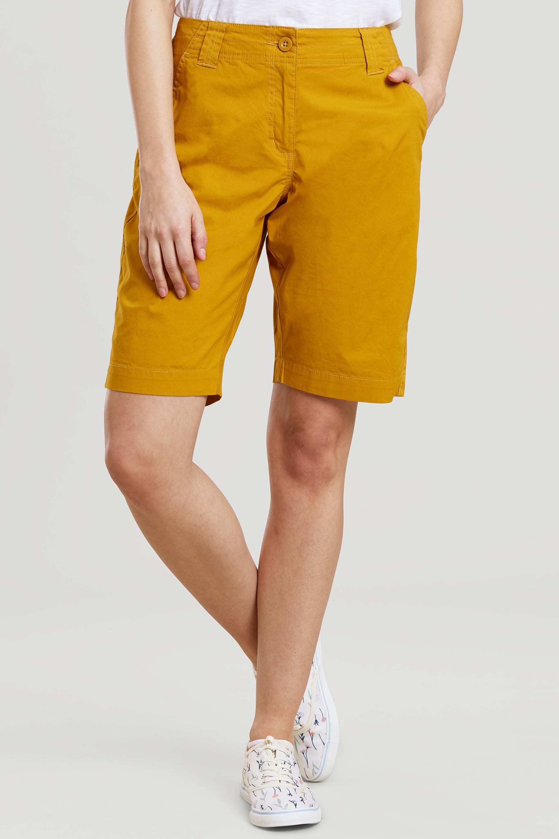 Coast Stretch Damenshorts - Gelb von Mountain Warehouse