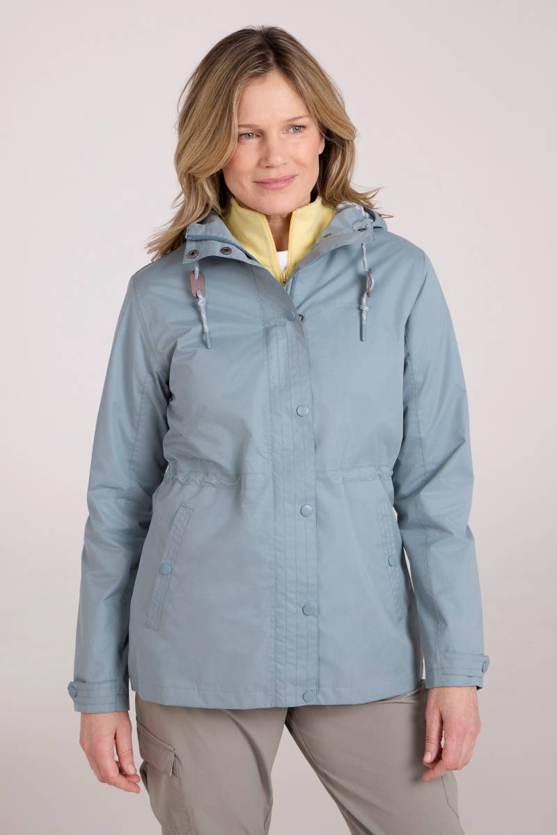 Coast Wasserdichte Damenjacke - Hell Aquamarin von Mountain Warehouse