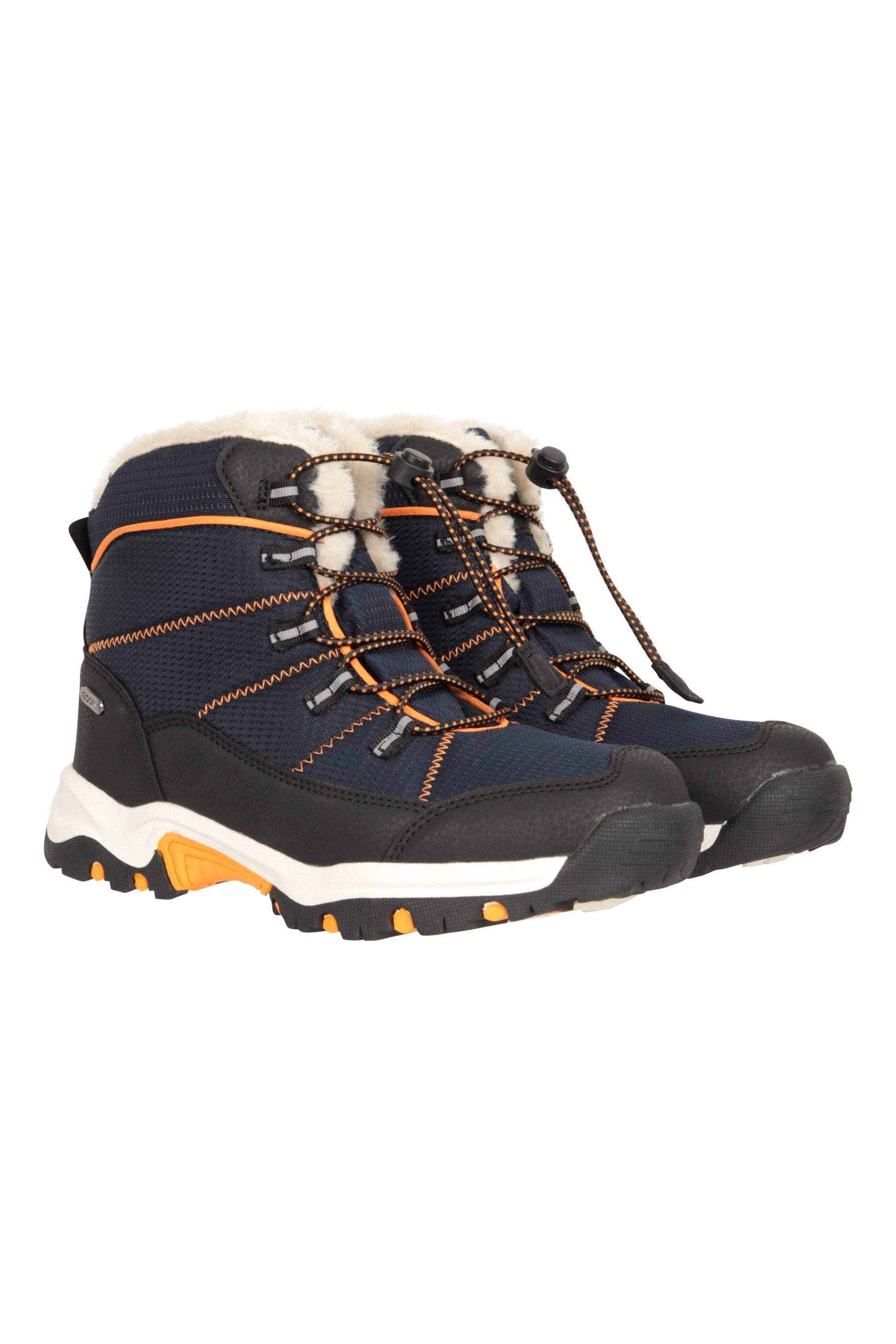 Comet Wasserdichte Kinder Schneestiefel - Marineblau von Mountain Warehouse