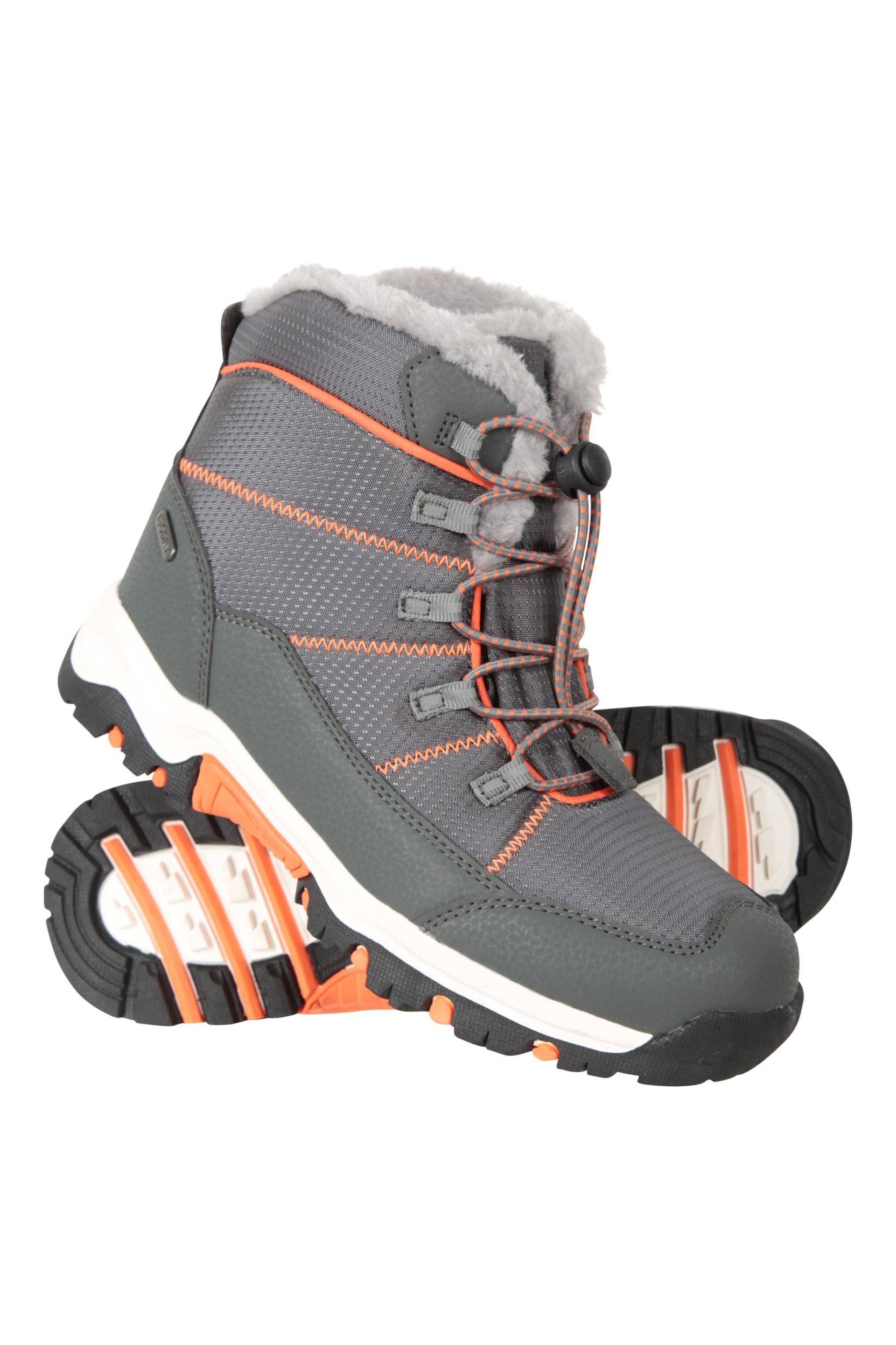 Comet Wasserdichte Kinder Schneestiefel - Orange von Mountain Warehouse