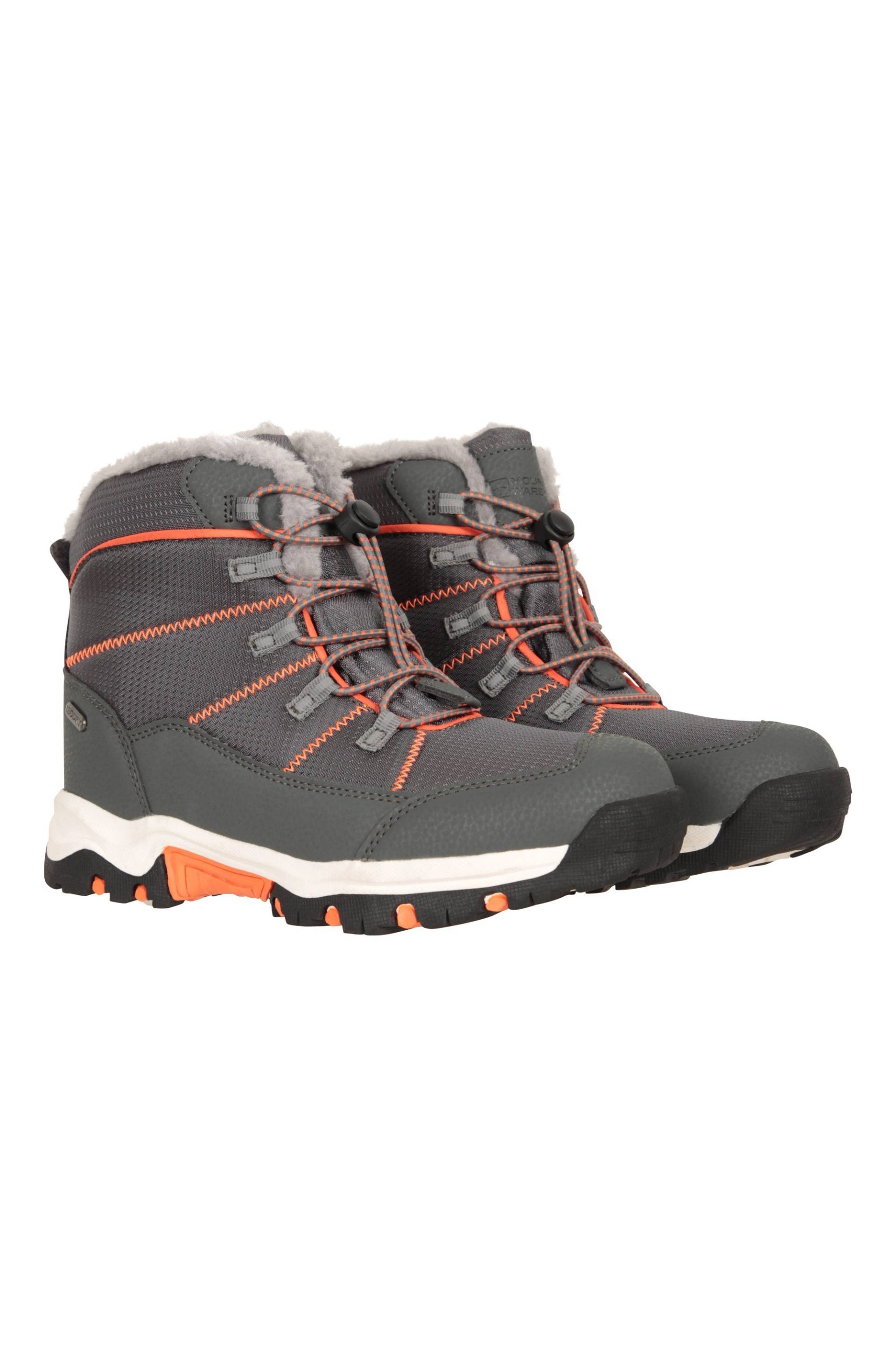 Comet Wasserdichte Kinder Schneestiefel - Orange von Mountain Warehouse