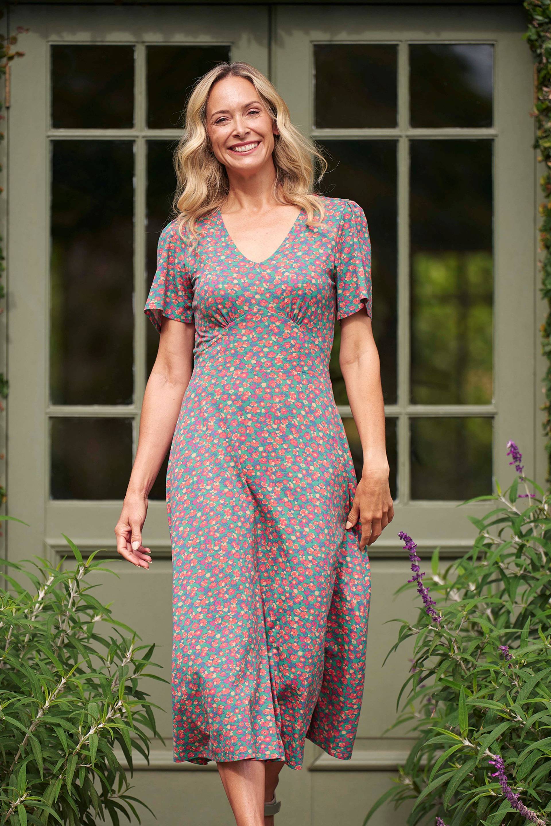 Como Gemustertes Damenkleid - Pink Como Gemustertes Damenkleid - Pink von Mountain Warehouse