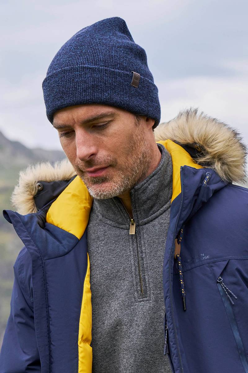Compass Herren-Beanie - Marineblau von Mountain Warehouse