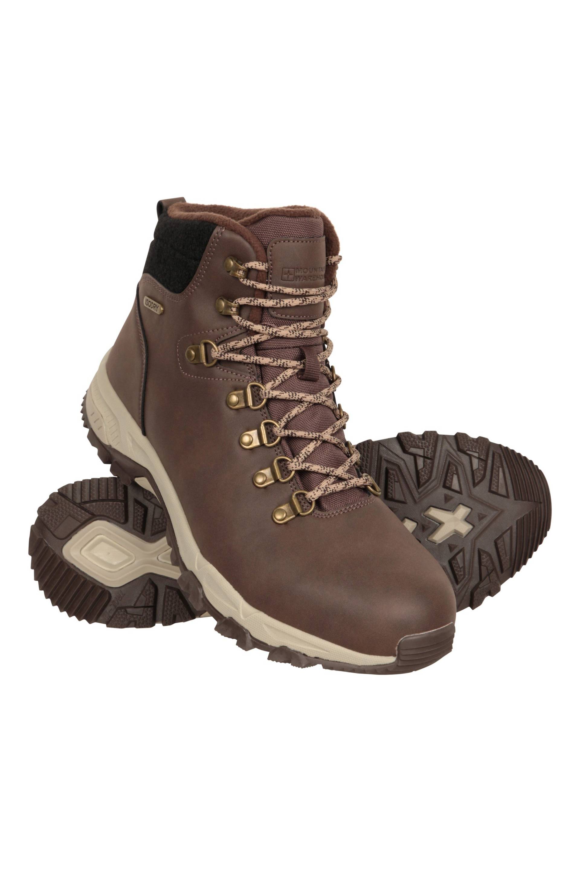 Conway Wasserdichte Thermoschneestiefel für Herren für den Freizeitbereich - Braun Conway Wasserdichte Thermoschneestiefel für Herren für den Freizeitbereich - Braun von Mountain Warehouse