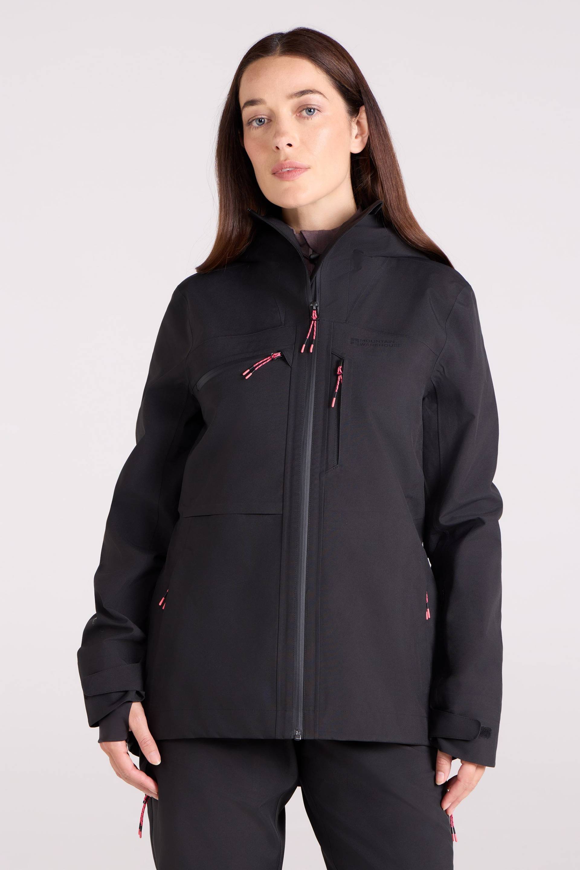 Cortina Extreme 3-Lagige Damen Skijacke - Schwarz von Mountain Warehouse