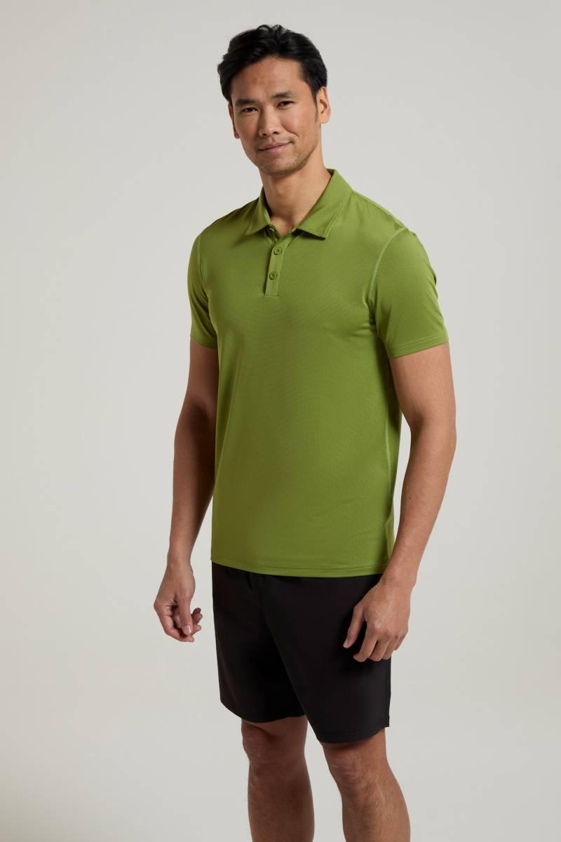 Court IsoCool Herren Polohemd - Khaki Court IsoCool Herren Polohemd - Khaki von Mountain Warehouse