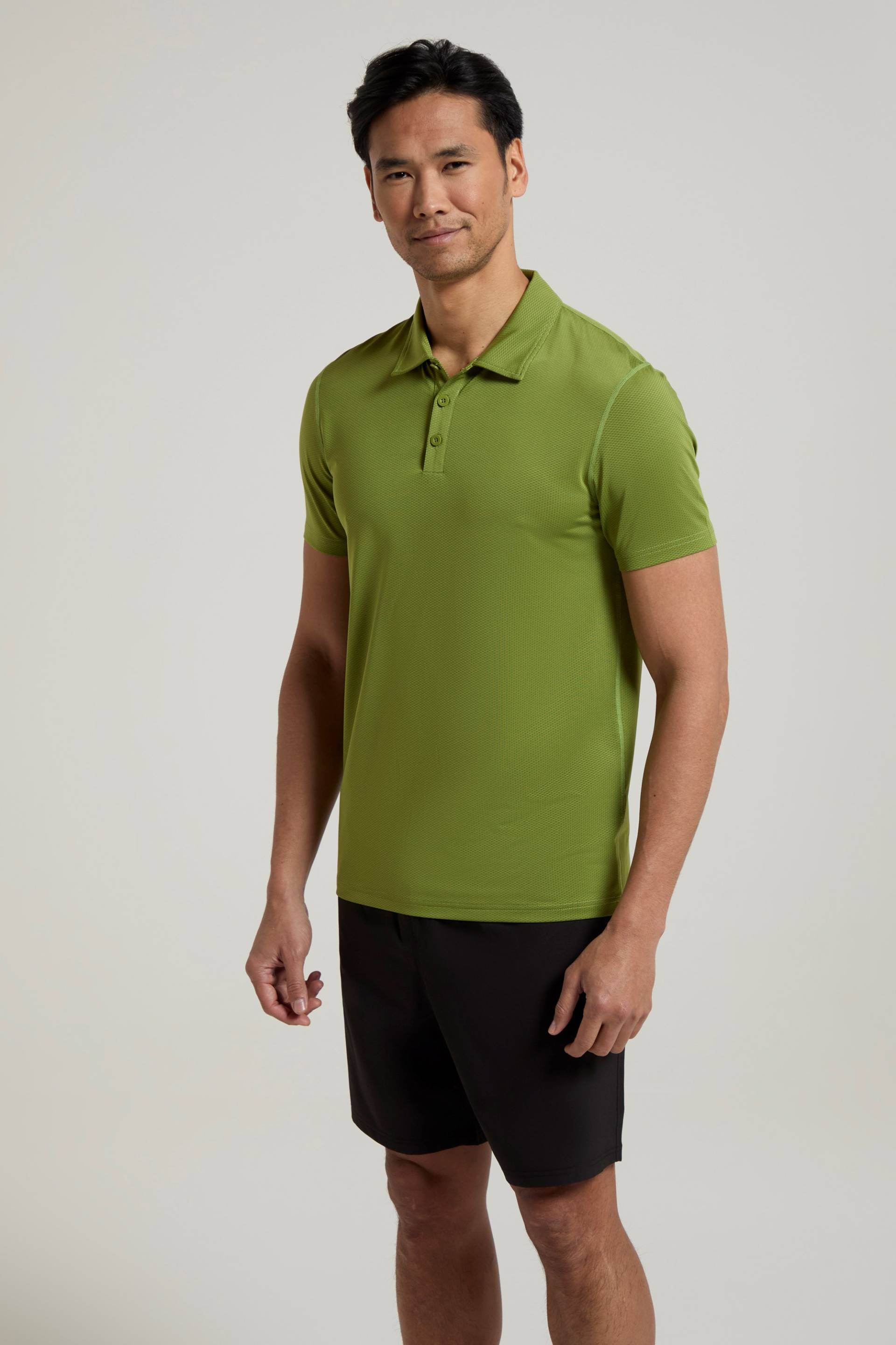 Court IsoCool Herren Polohemd - Khaki Court IsoCool Herren Polohemd - Khaki von Mountain Warehouse