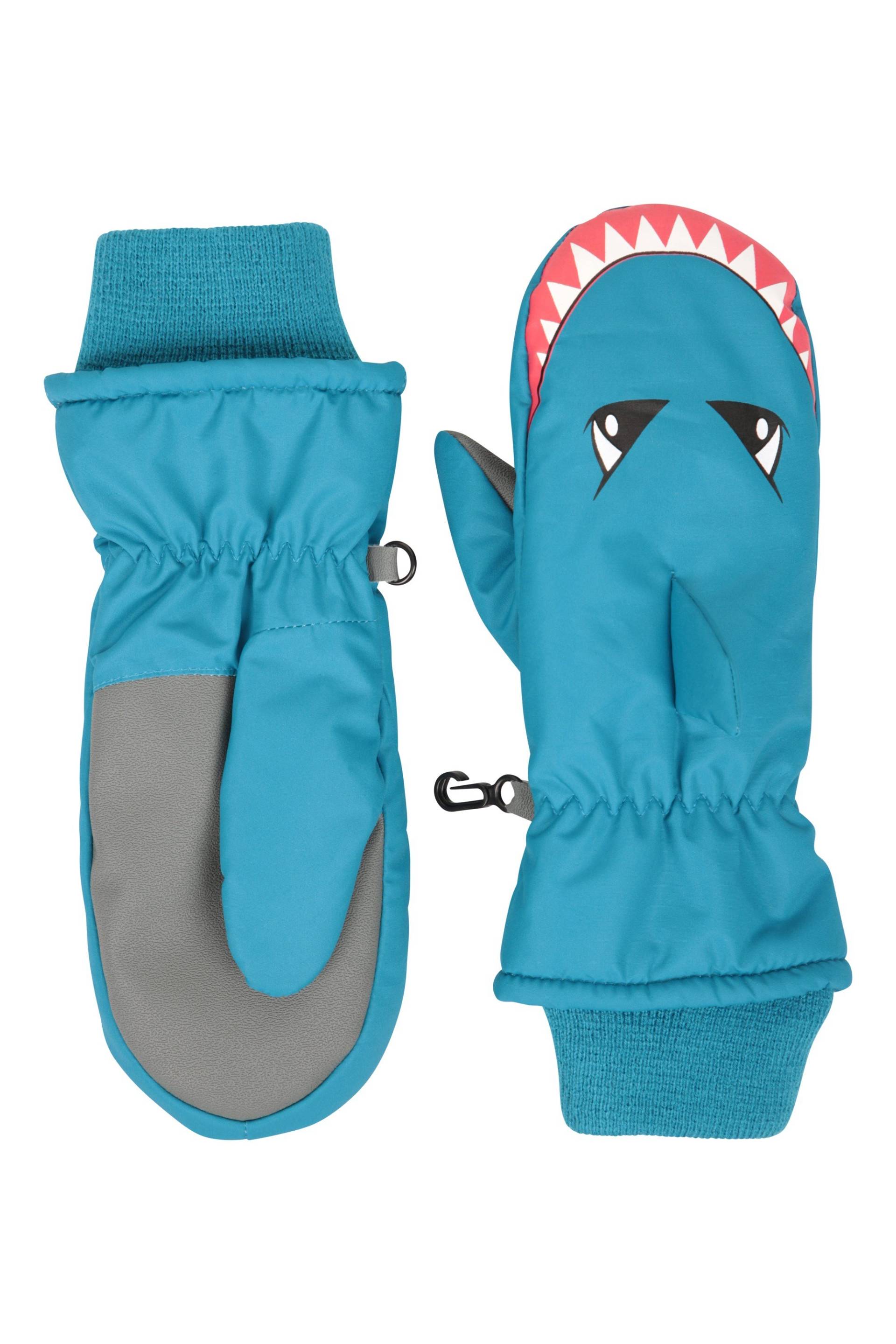 Critter Kinder Ski-Fäustlinge - Marineblau von Mountain Warehouse