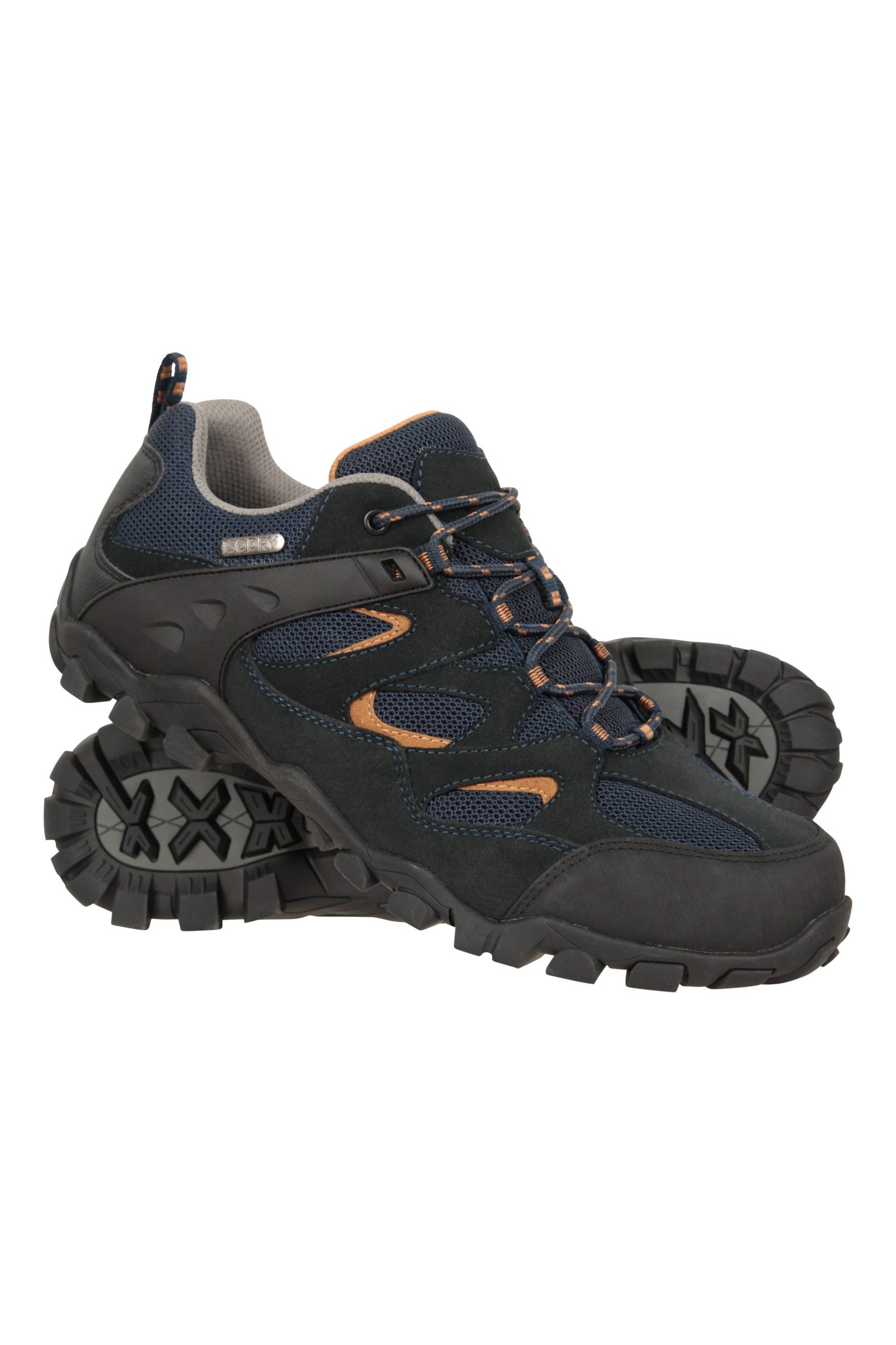 Curlews Herren Wildlederschuhe - Marineblau von Mountain Warehouse