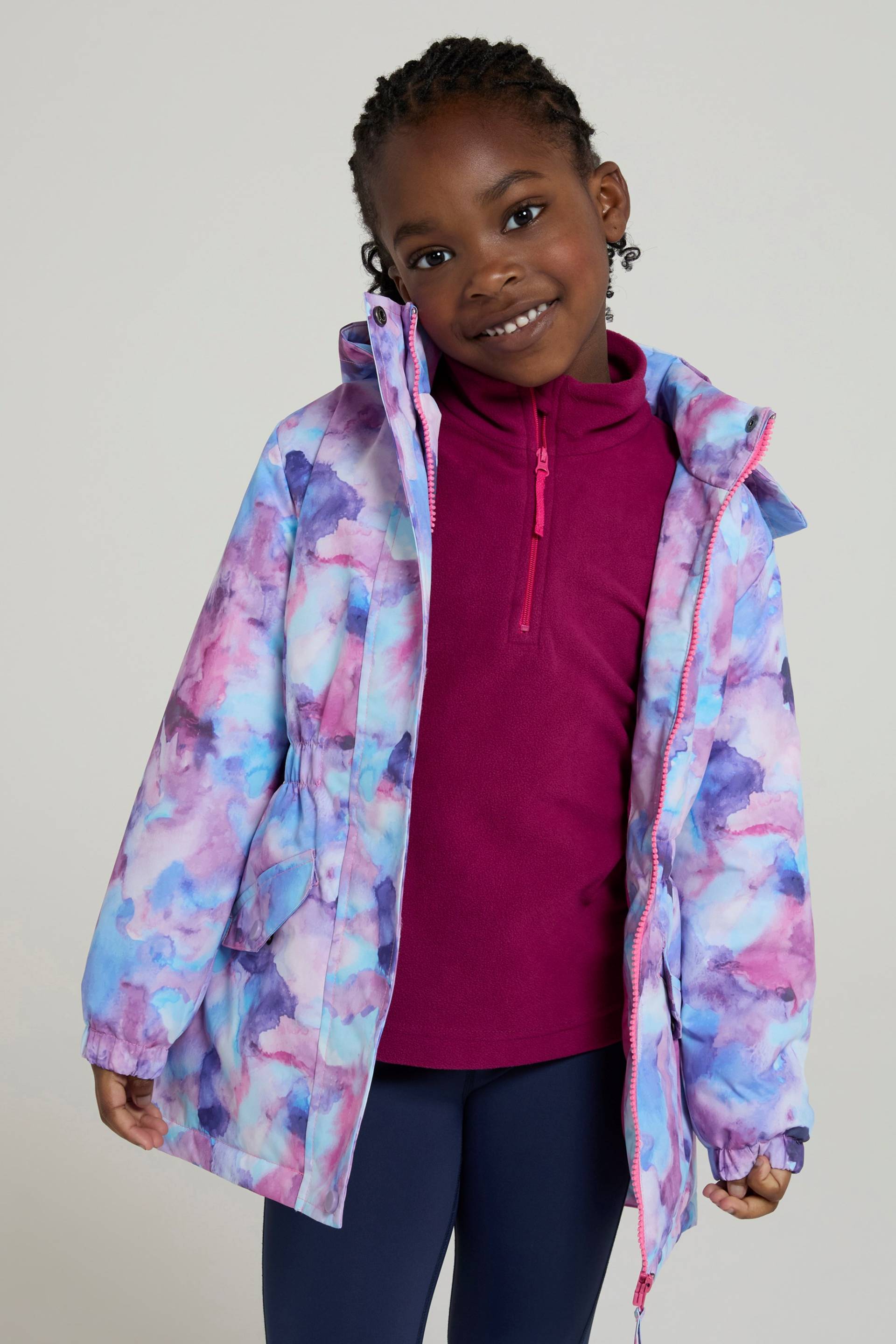 Dale Wasserdichte Kinder-Winterjacke - Violett Dale Wasserdichte Kinder-Winterjacke - Violett von Mountain Warehouse