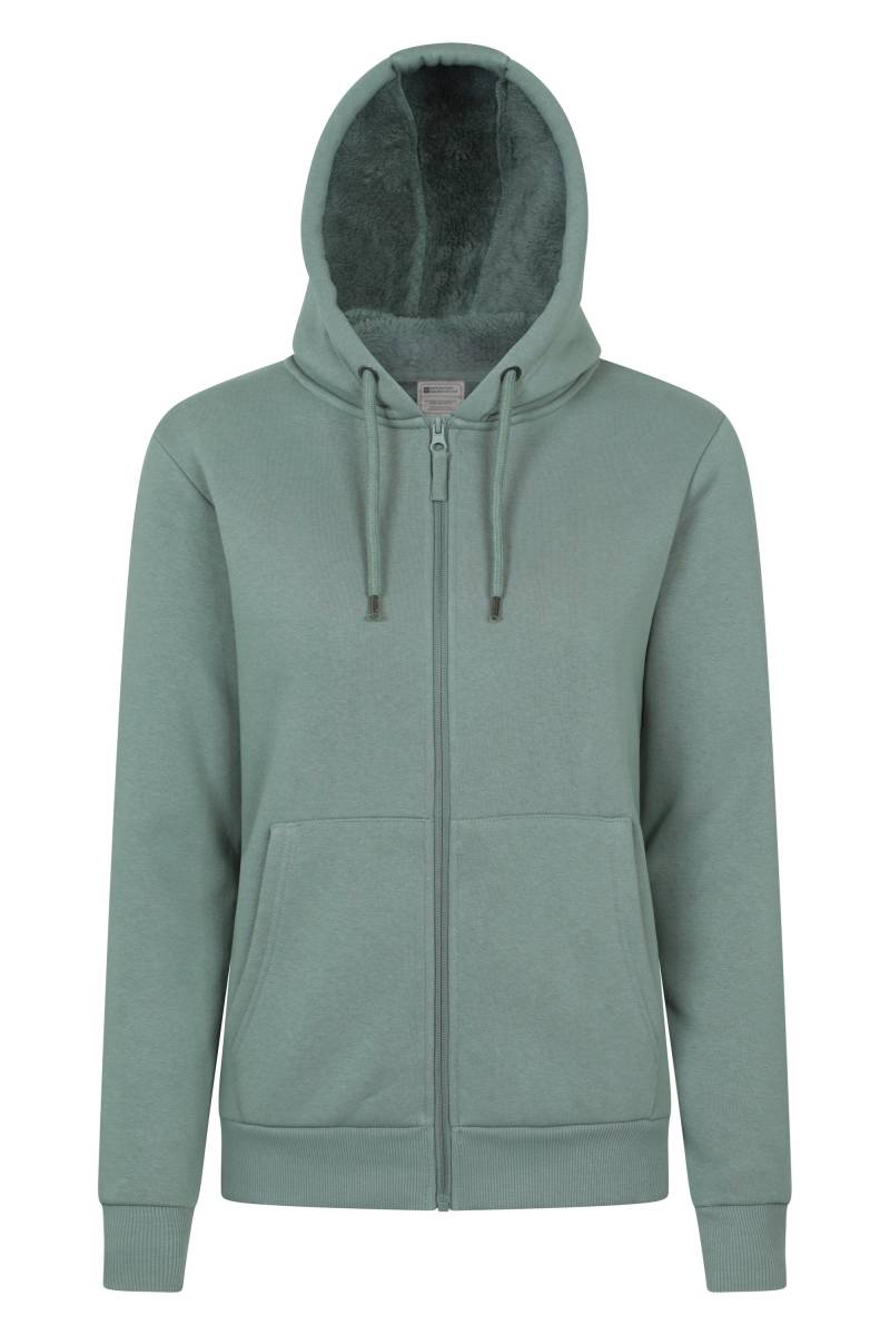 Dalton Damen Kapuzenpullover mit Sherpa-Futter - Khaki Dalton Damen Kapuzenpullover mit Sherpa-Futter - Khaki von Mountain Warehouse