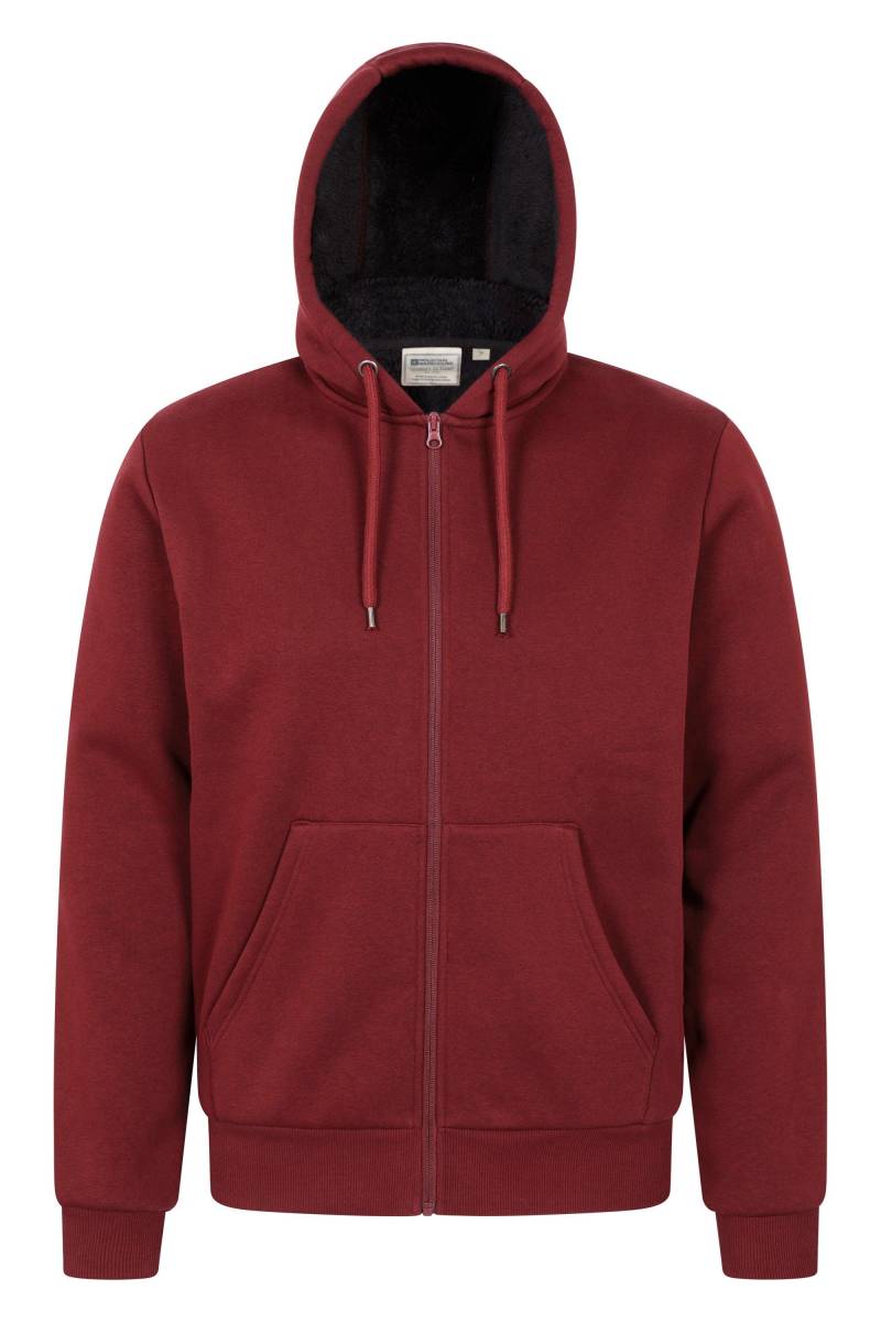 Dalton gefütterter Borg Kapuzenpullover für Herren - Orange Dalton gefütterter Borg Kapuzenpullover für Herren - Orange von Mountain Warehouse