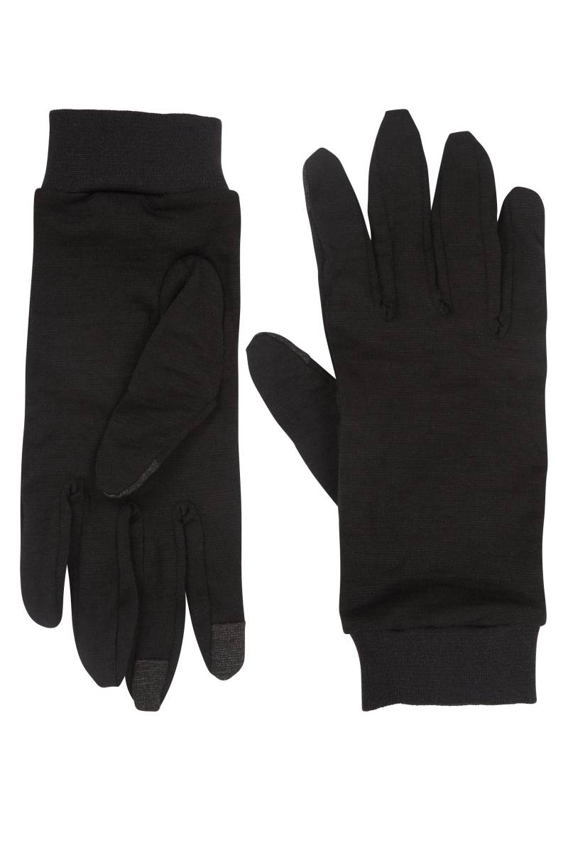 Damen Seiden-Handschuhe - Schwarz von Mountain Warehouse