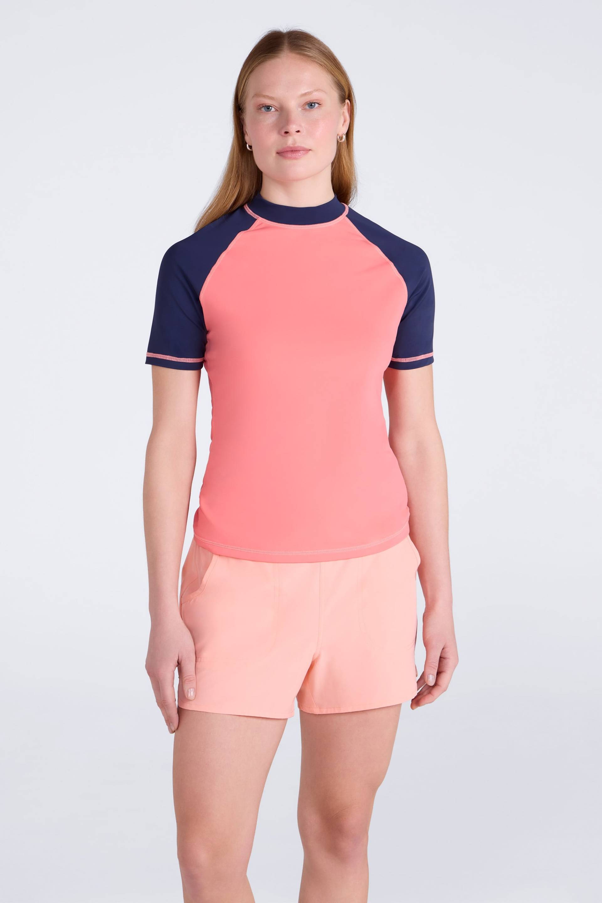 Damen UV Rash Vest - Rosa von Mountain Warehouse