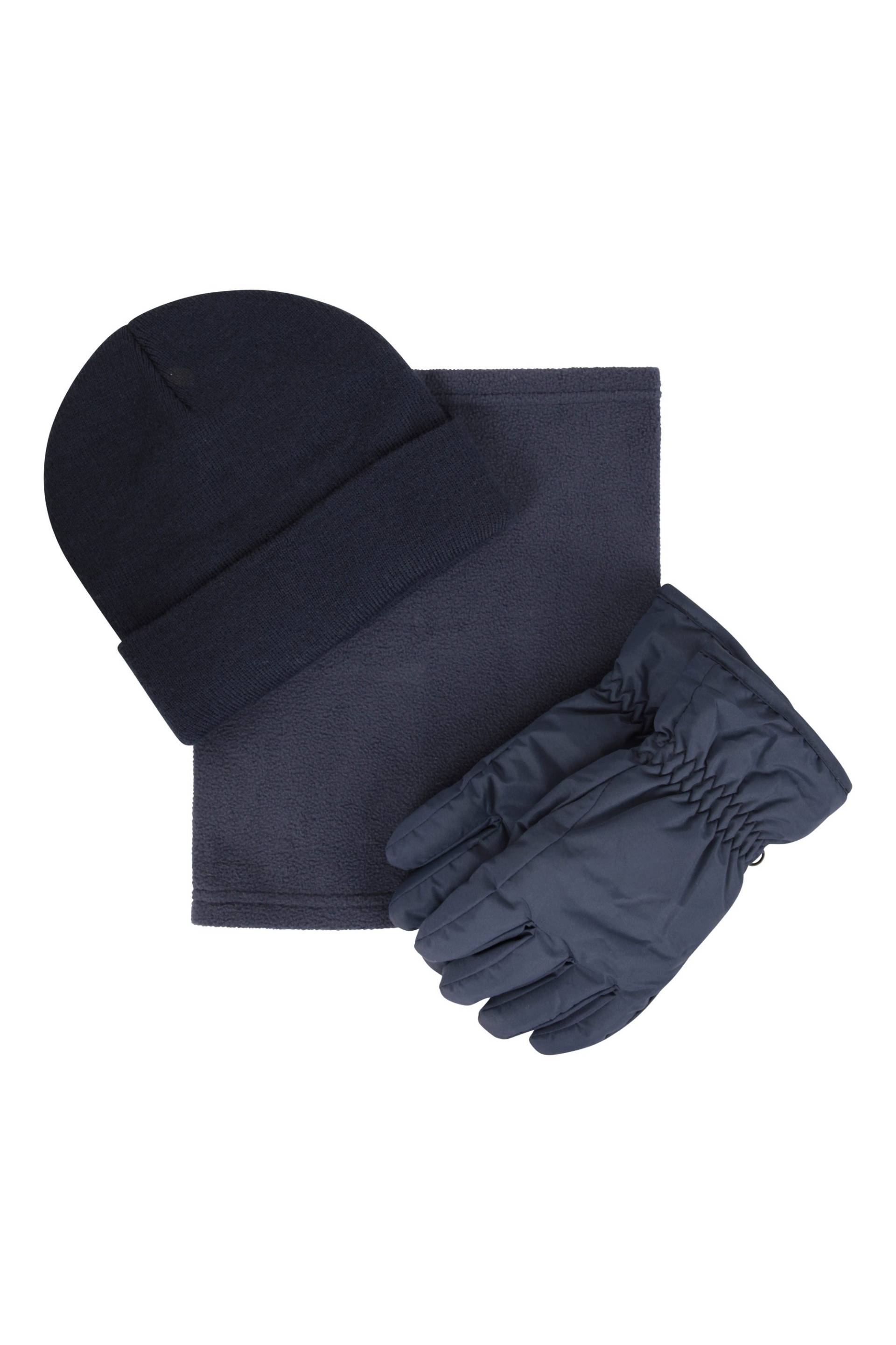 Damen Winter-Accessoires-Set - Marineblau von Mountain Warehouse