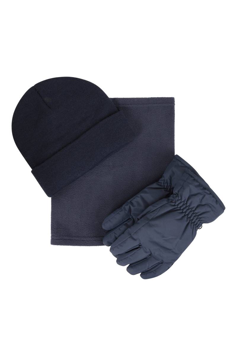 Damen Winter-Accessoires-Set - Marineblau Damen Winter-Accessoires-Set - Marineblau von Mountain Warehouse