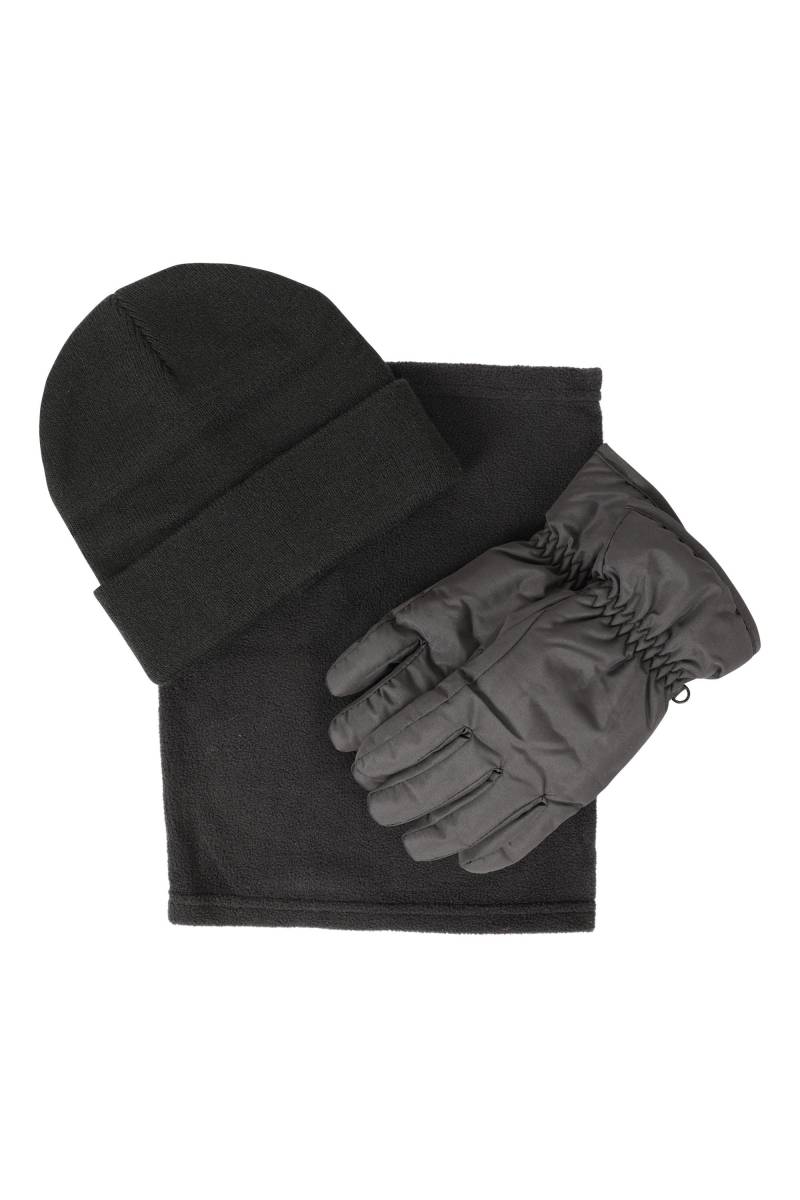 Damen Winter-Accessoires-Set - Schwarz von Mountain Warehouse