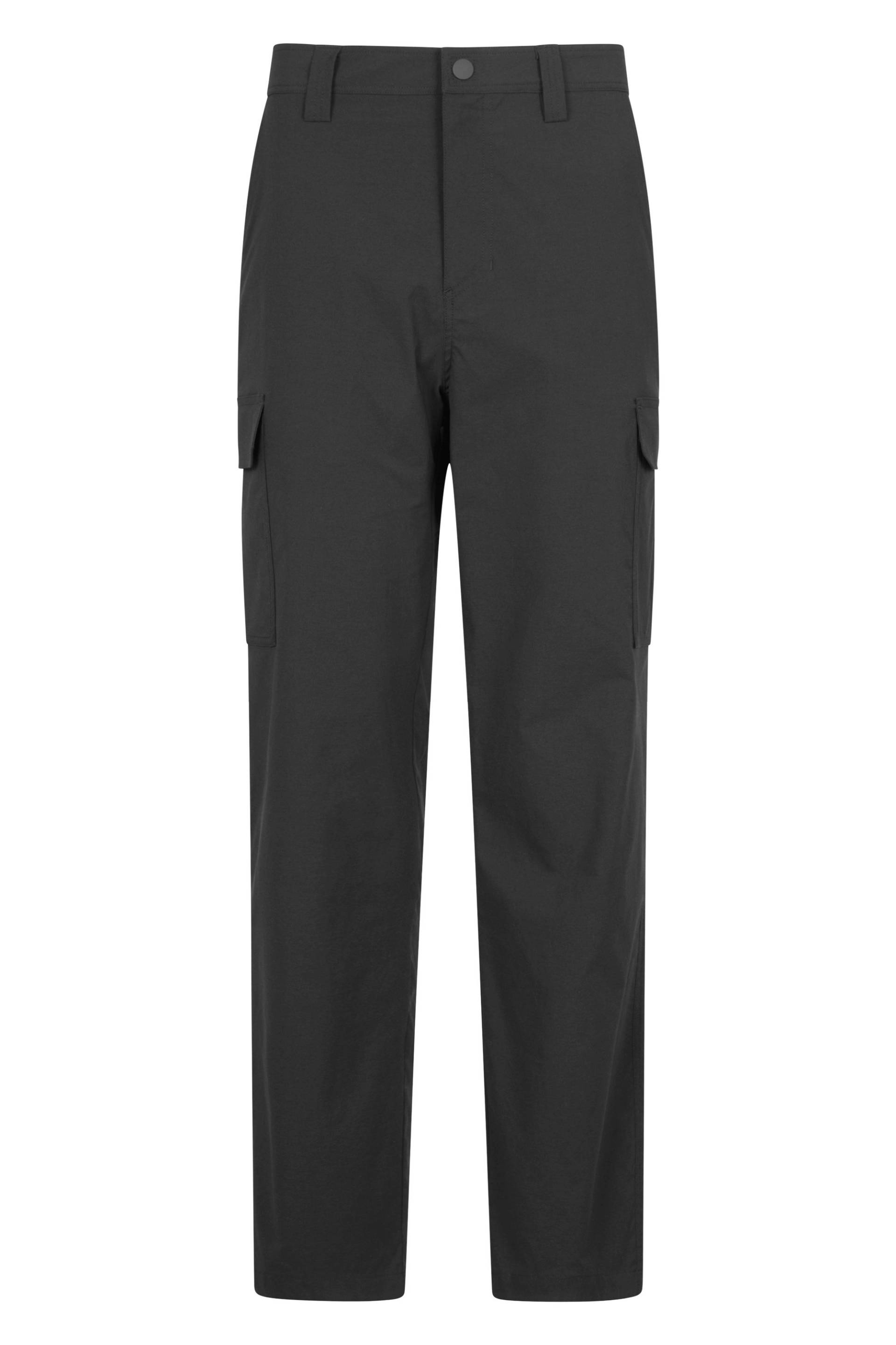 Delta Dehnbare Cargohose für Herren – Kurze Länge - Schwarz Delta Dehnbare Cargohose für Herren – Kurze Länge - Schwarz von Mountain Warehouse