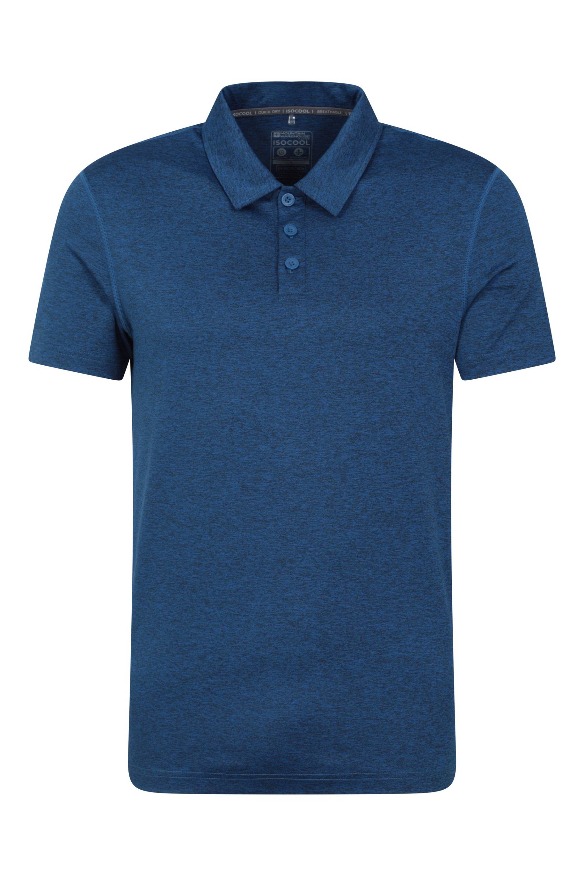 Deuce Isocool Herren Poloshirt - Dark Blau von Mountain Warehouse