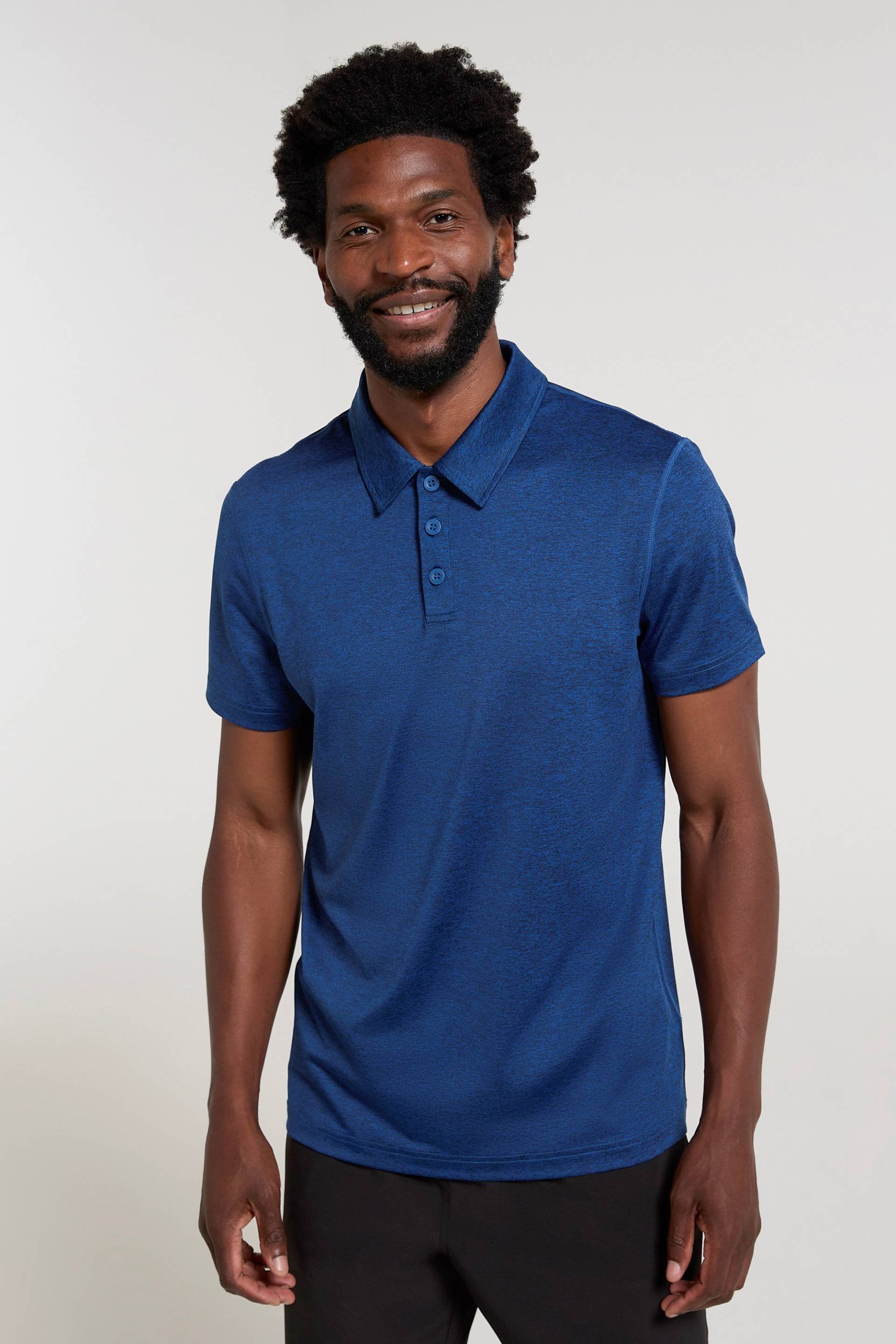 Deuce Isocool Herren Poloshirt - Dark Blau von Mountain Warehouse