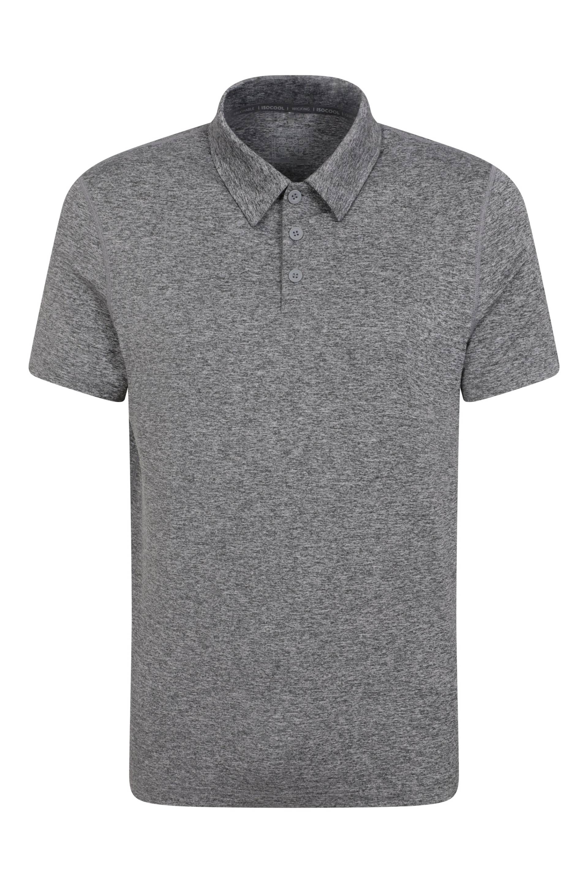 Deuce Isocool Herren Poloshirt - Grau von Mountain Warehouse