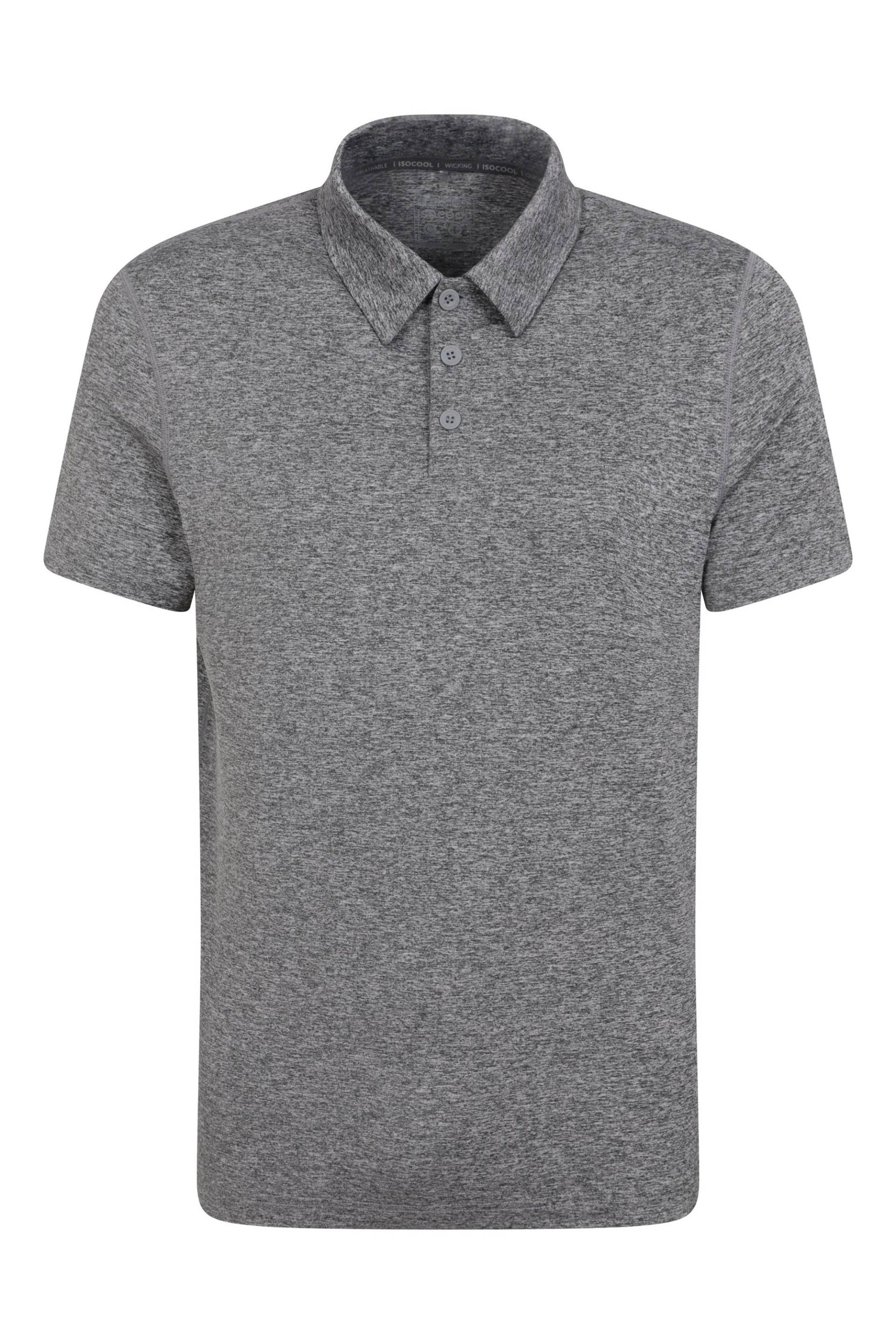 Deuce Isocool Herren Poloshirt - Grau von Mountain Warehouse