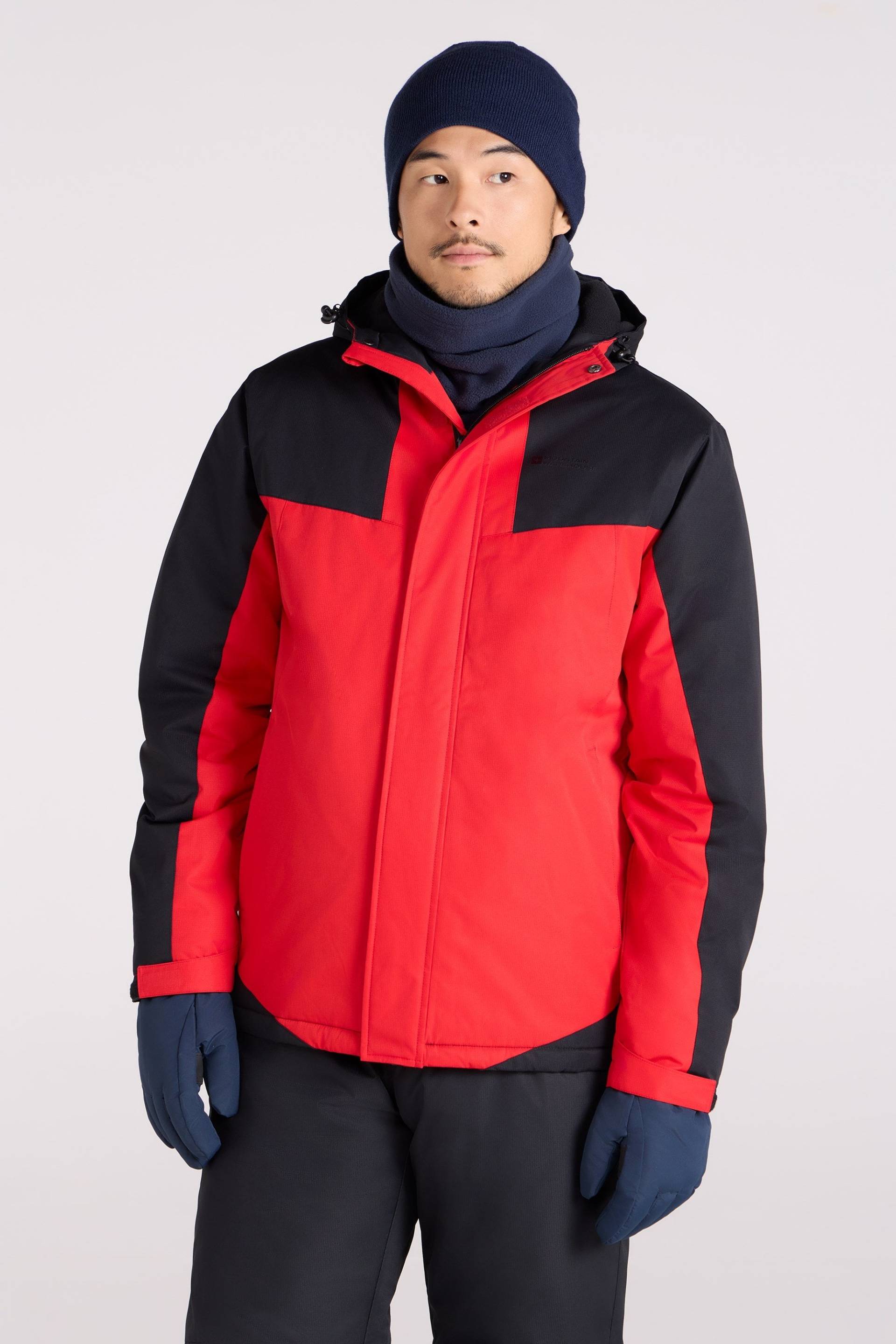 Dusk III Herren Skijacke - Rot von Mountain Warehouse
