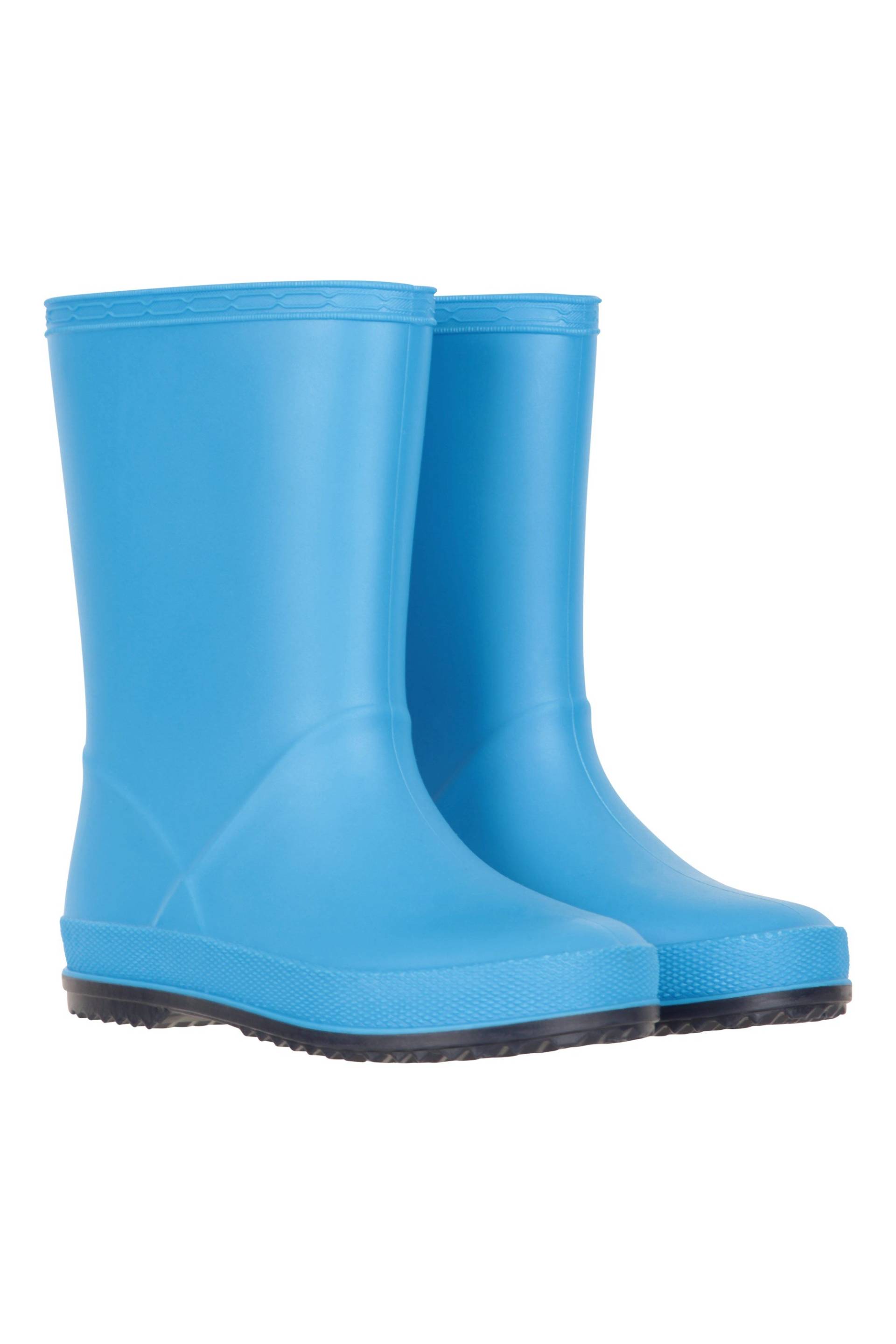 Einfarbige Junior Gummistiefel - Blau von Mountain Warehouse