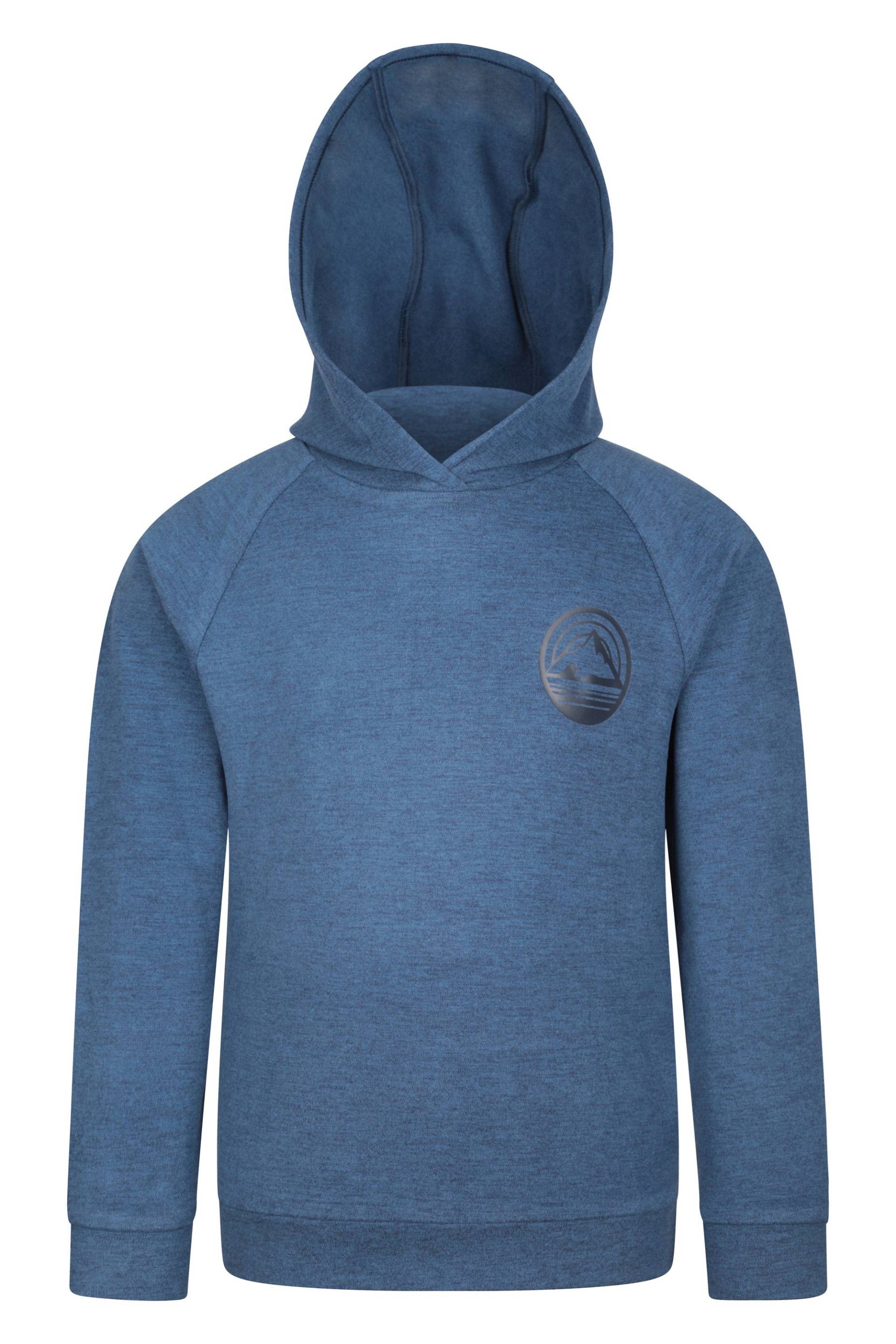 Elias Kapuzenpullover für Kinder - Marineblau von Mountain Warehouse