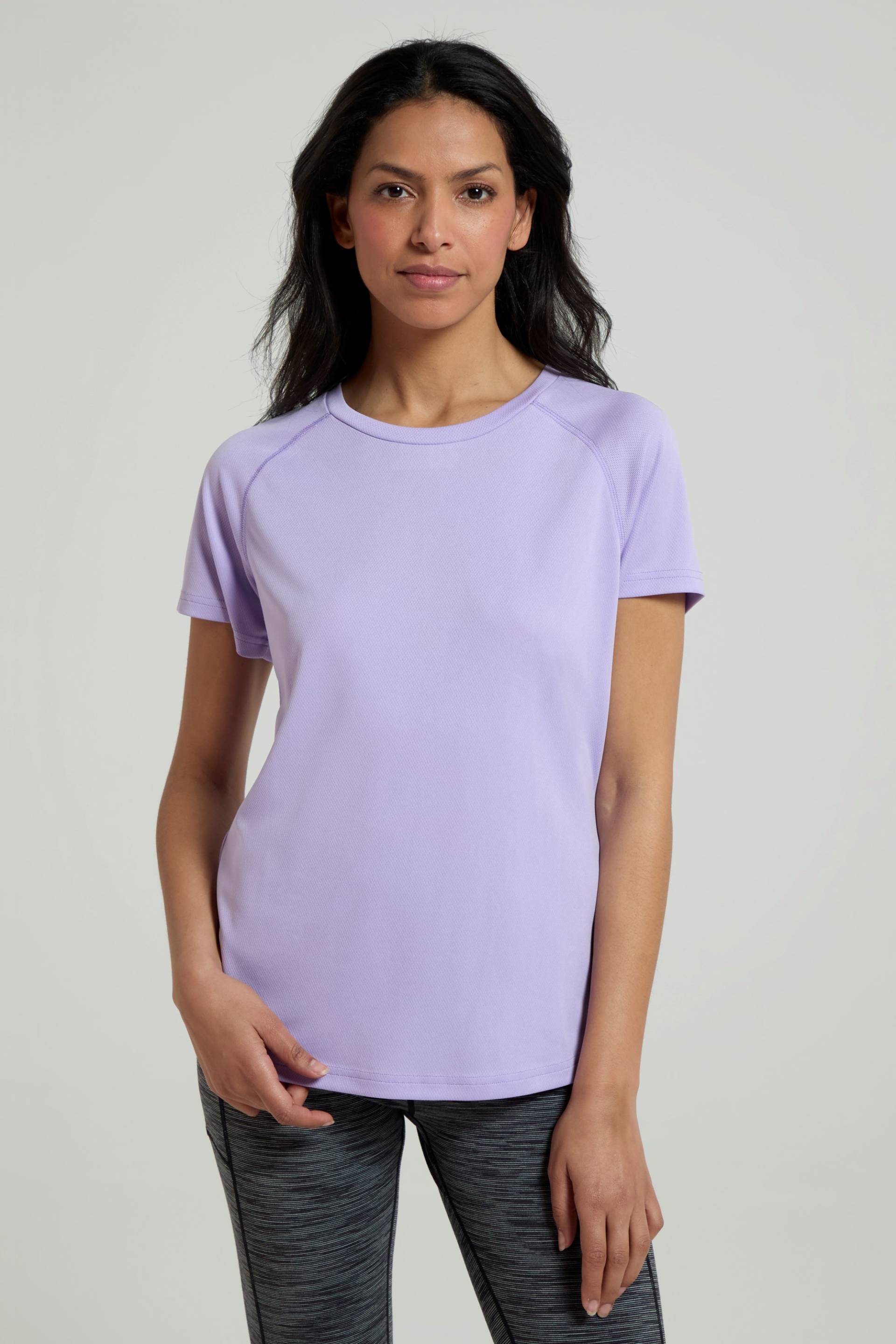 Endurance Damen T-Shirt - Lila von Mountain Warehouse