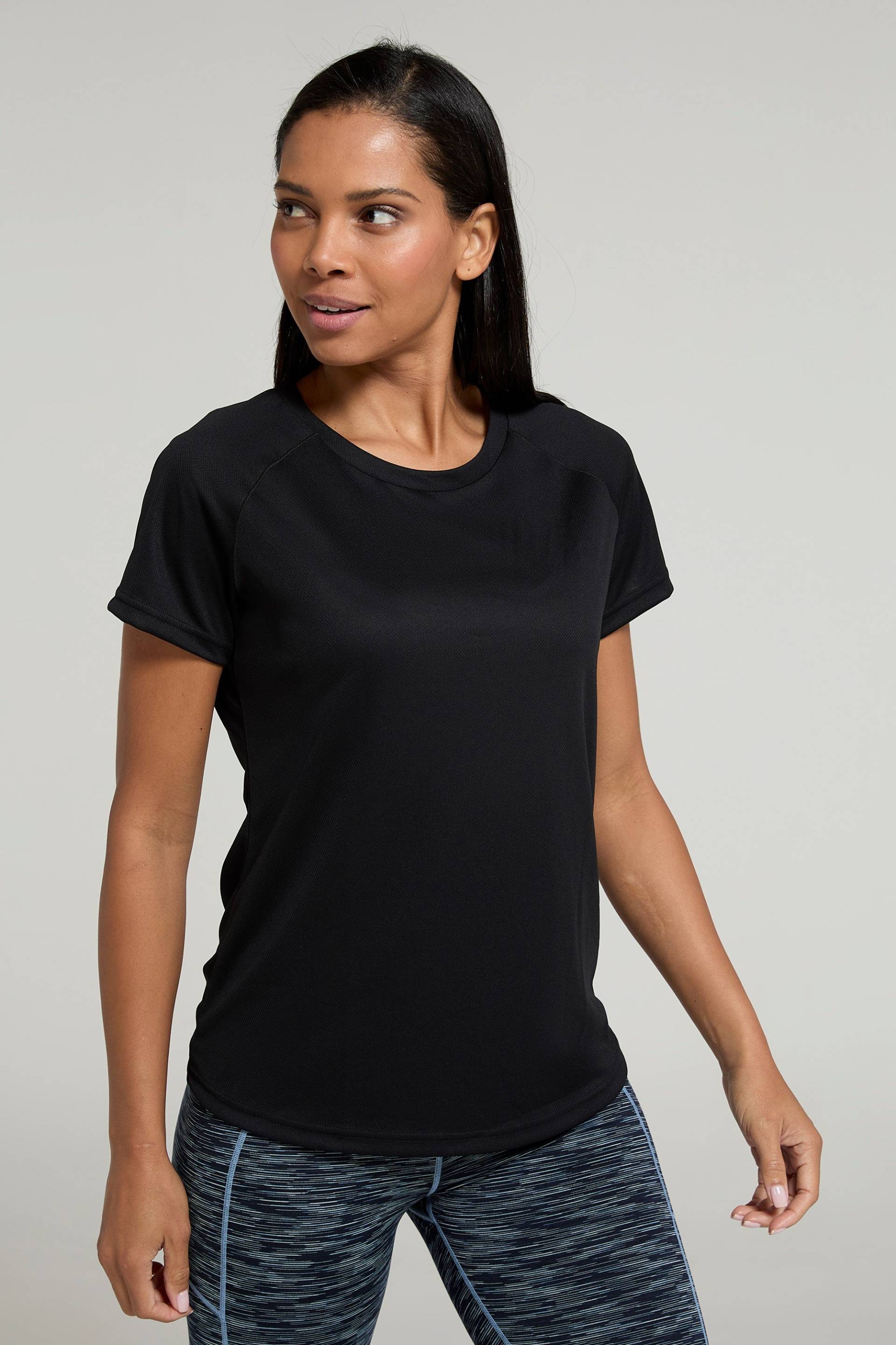 Endurance Damen T-Shirt - Schwarz von Mountain Warehouse